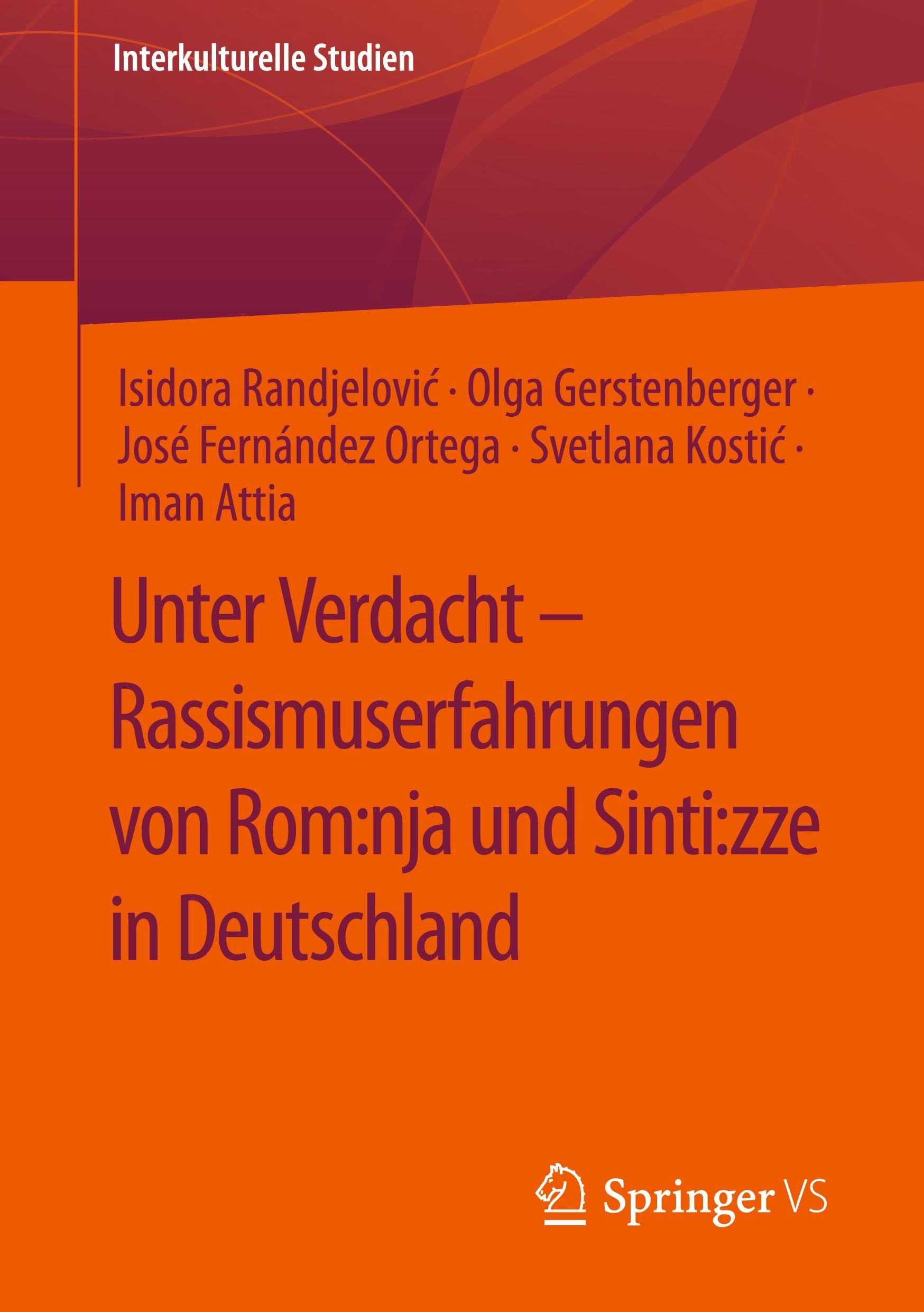 Vorderes Coverbild Unter Verdacht - Rassismuserfahrungen von Rom:nja und Sinti:zze in Deutschland