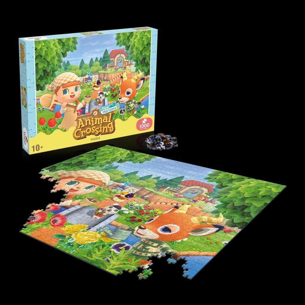 Beispielinhalt (Bild) Puzzle - Animal Crossing 1000 Teile