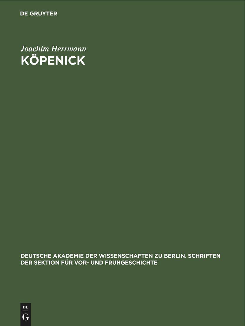 Vorderes Coverbild Köpenick