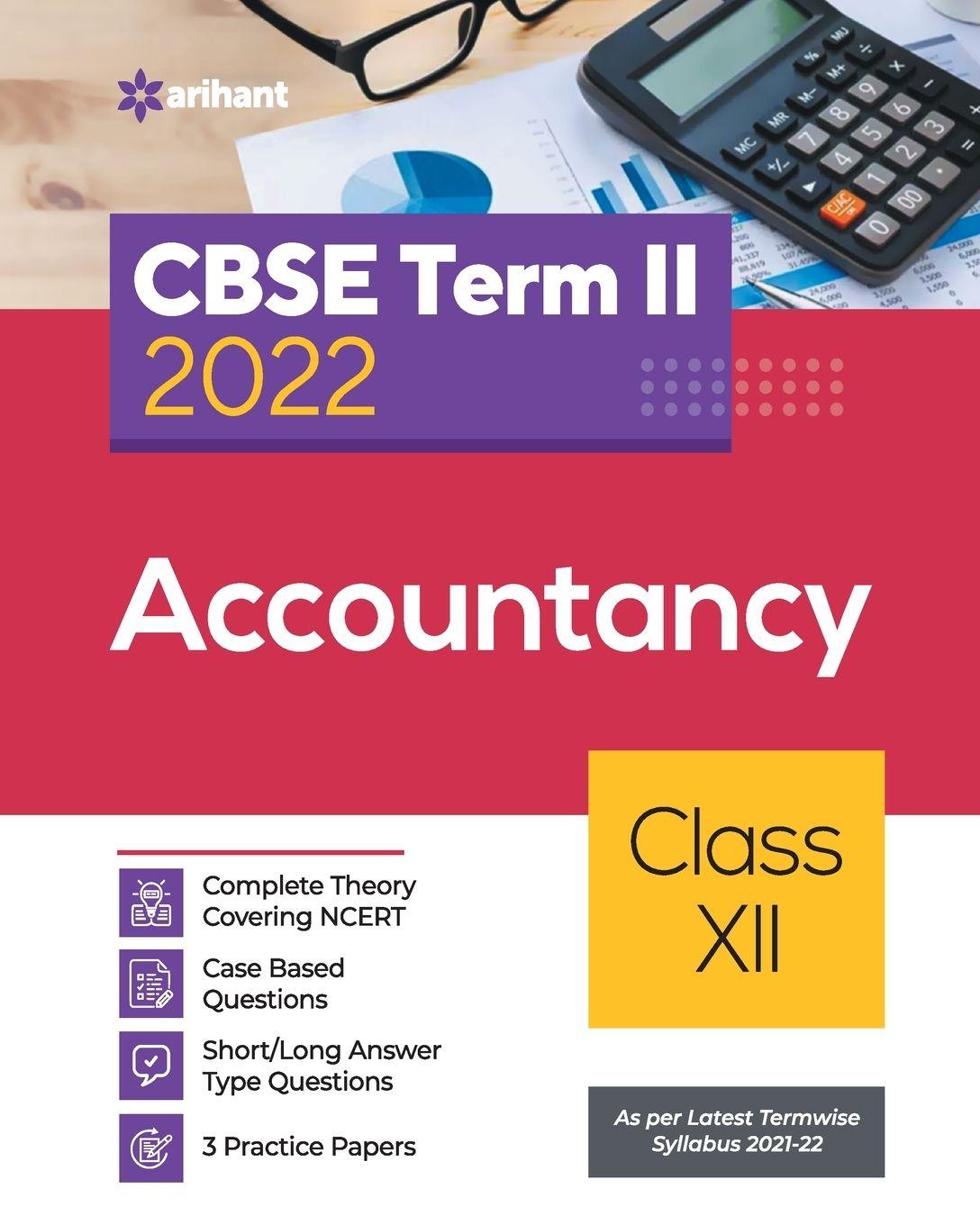 Vorderes Coverbild CBSE Term II Accountancy 12th