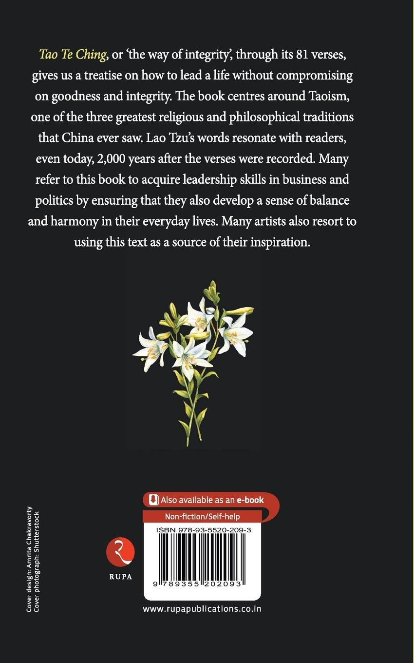 Rückseitencover TAO TE CHING