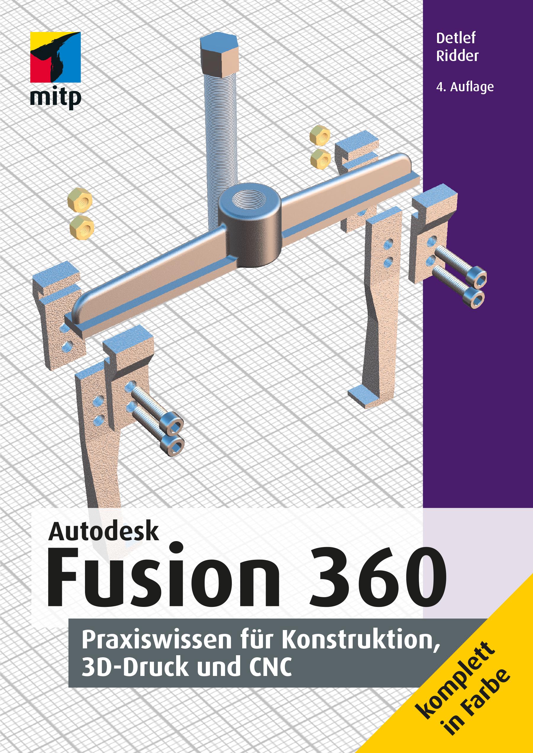 Vorderes Coverbild Autodesk Fusion 360