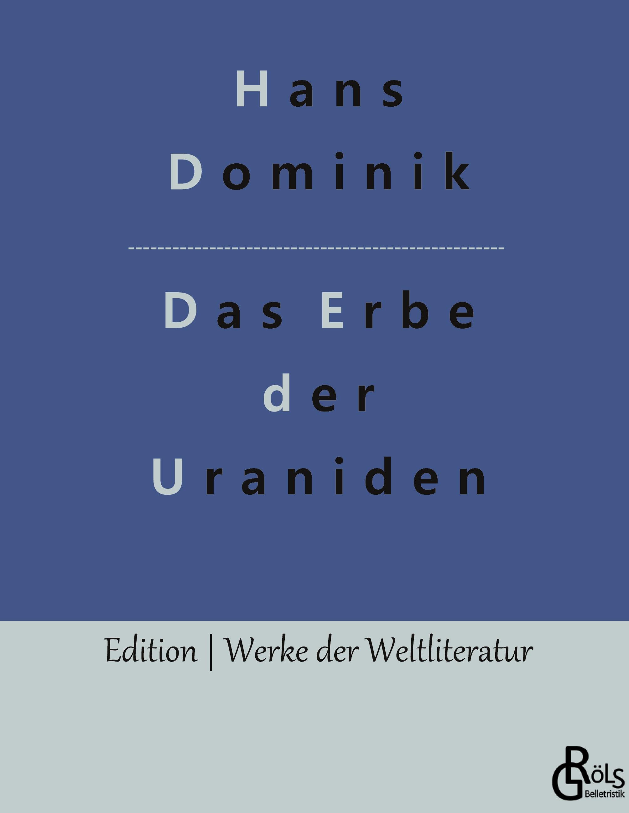 Vorderes Coverbild Das Erbe der Uraniden