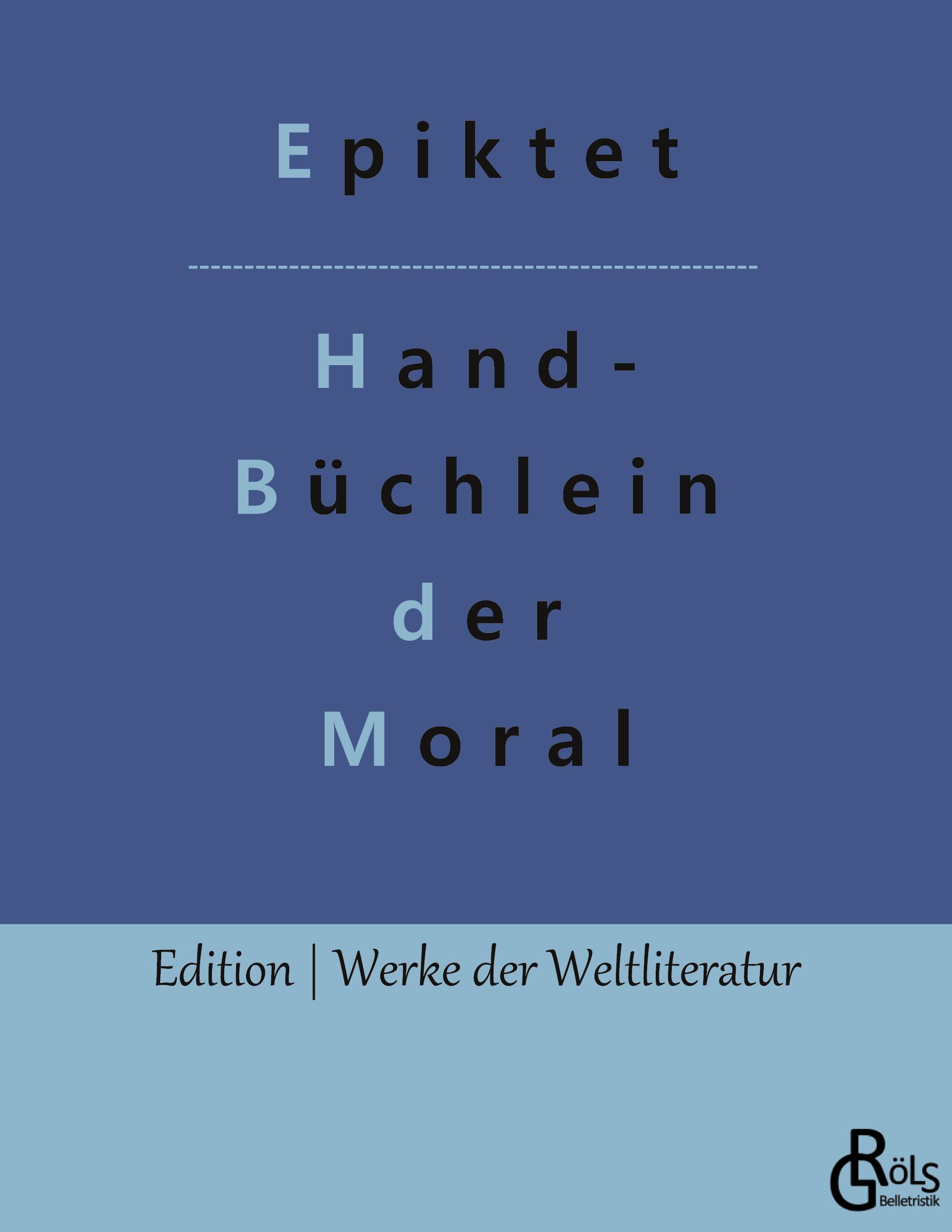 Vorderes Coverbild Handbüchlein der Moral