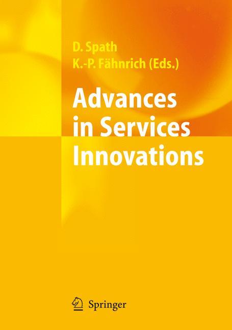 Vorderes Coverbild Advances in Services Innovations