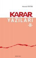 Vorderes Coverbild Karar Yazilari 2