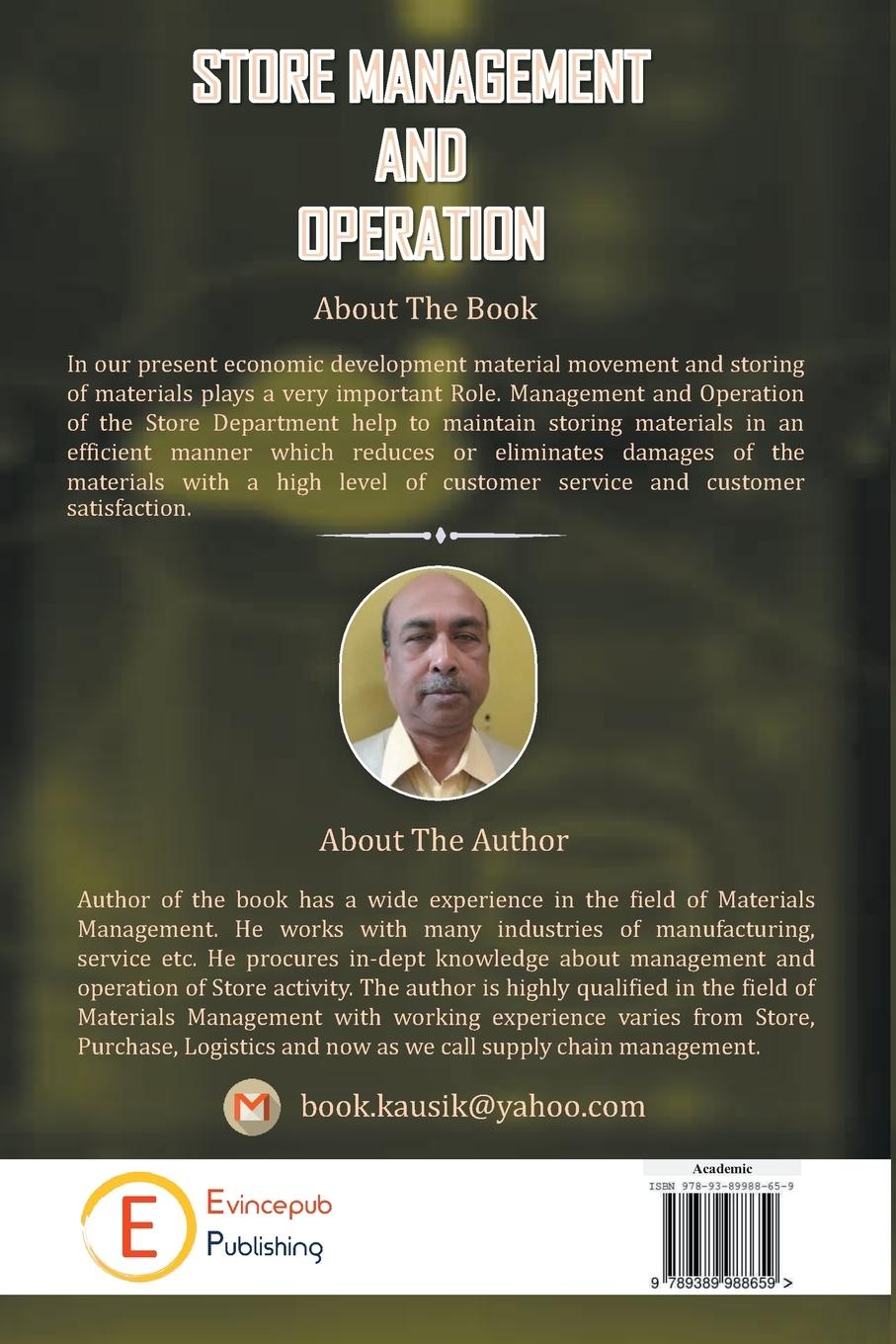Rückseitencover STORE MANAGEMENT AND OPERATIONS