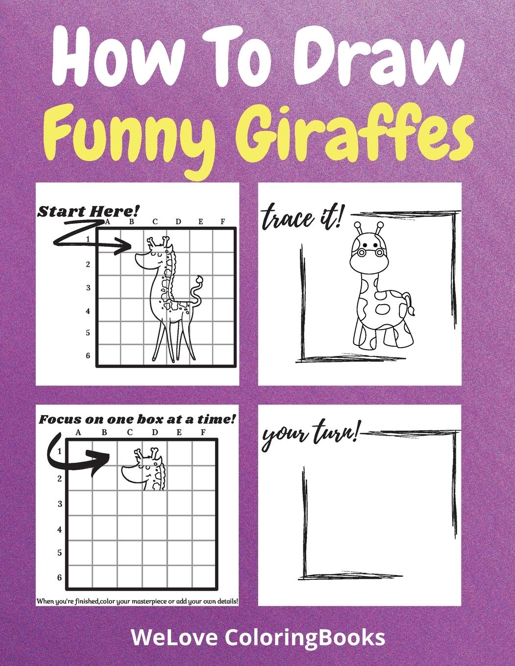Vorderes Coverbild How To Draw Funny Giraffes