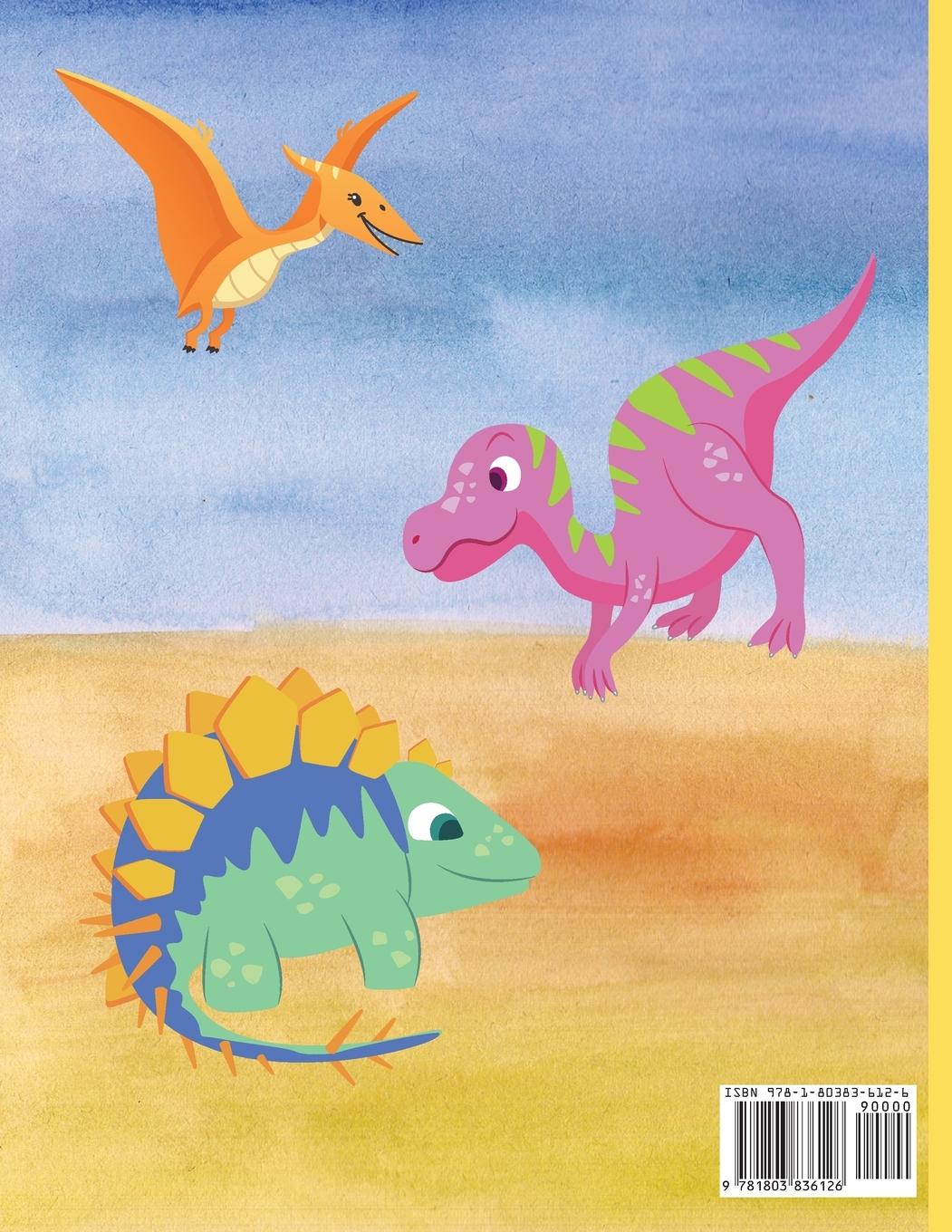 Rückseitencover Dinosaurs' Adventures - A Kids' Coloring Book