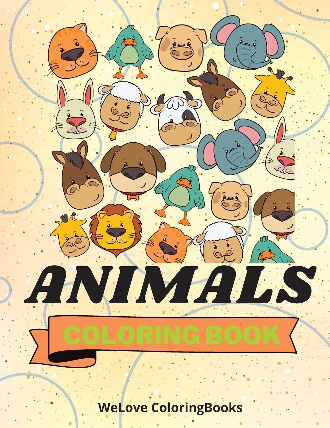 Vorderes Coverbild Animals Coloring Book