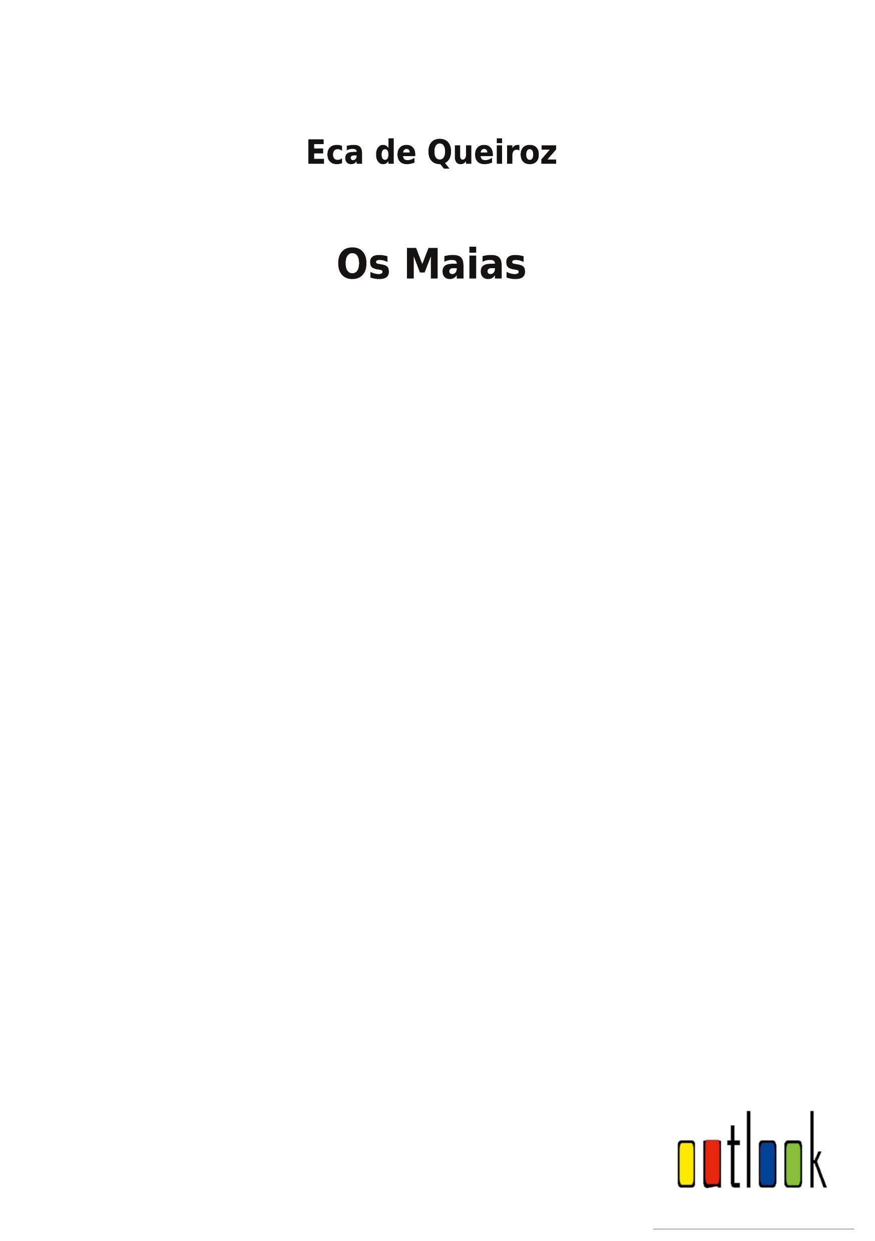 Vorderes Coverbild Os Maias