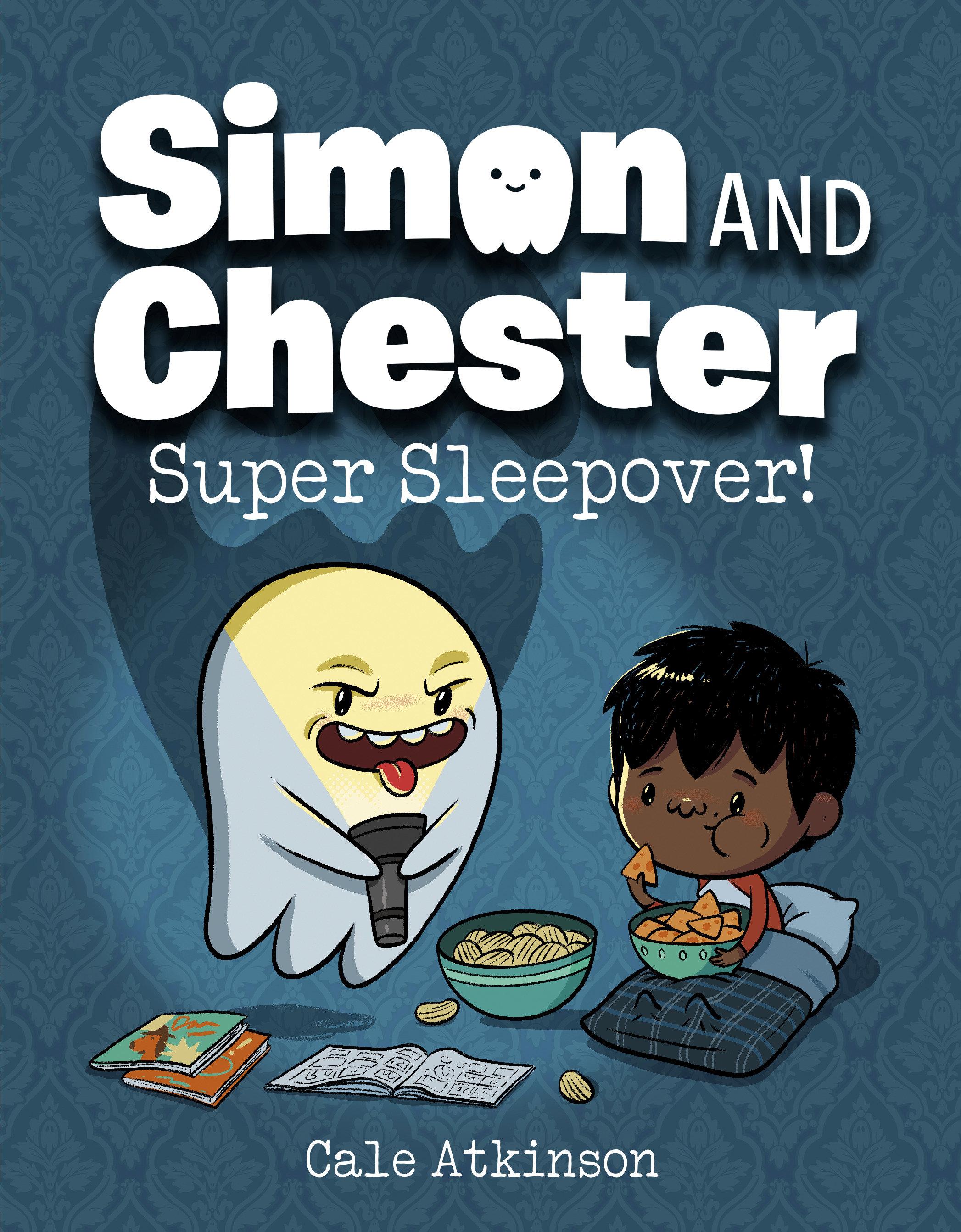 Vorderes Coverbild Super Sleepover! (Simon and Chester Book #2)