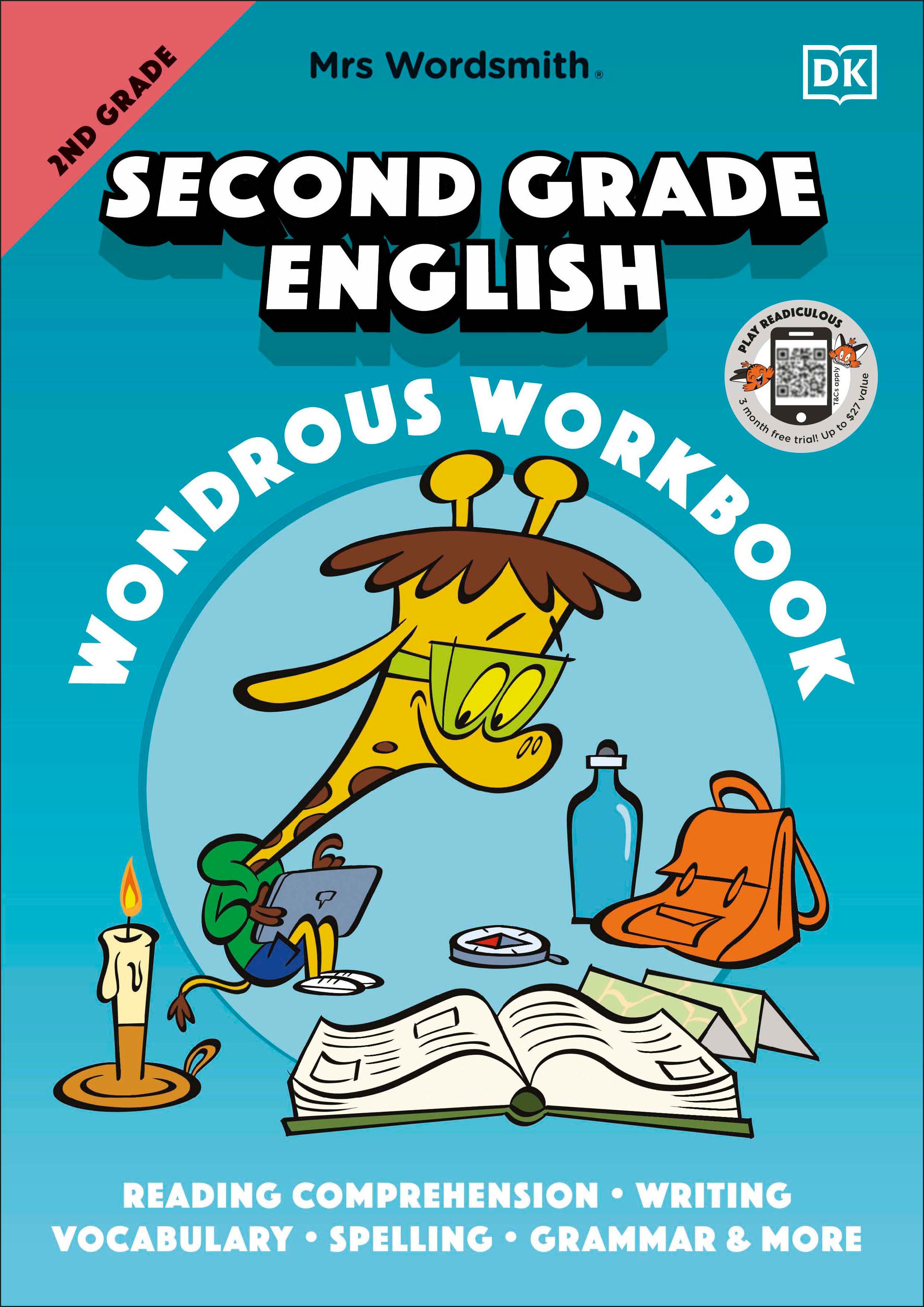 Vorderes Coverbild Mrs Wordsmith 2nd Grade English Wondrous Workbook