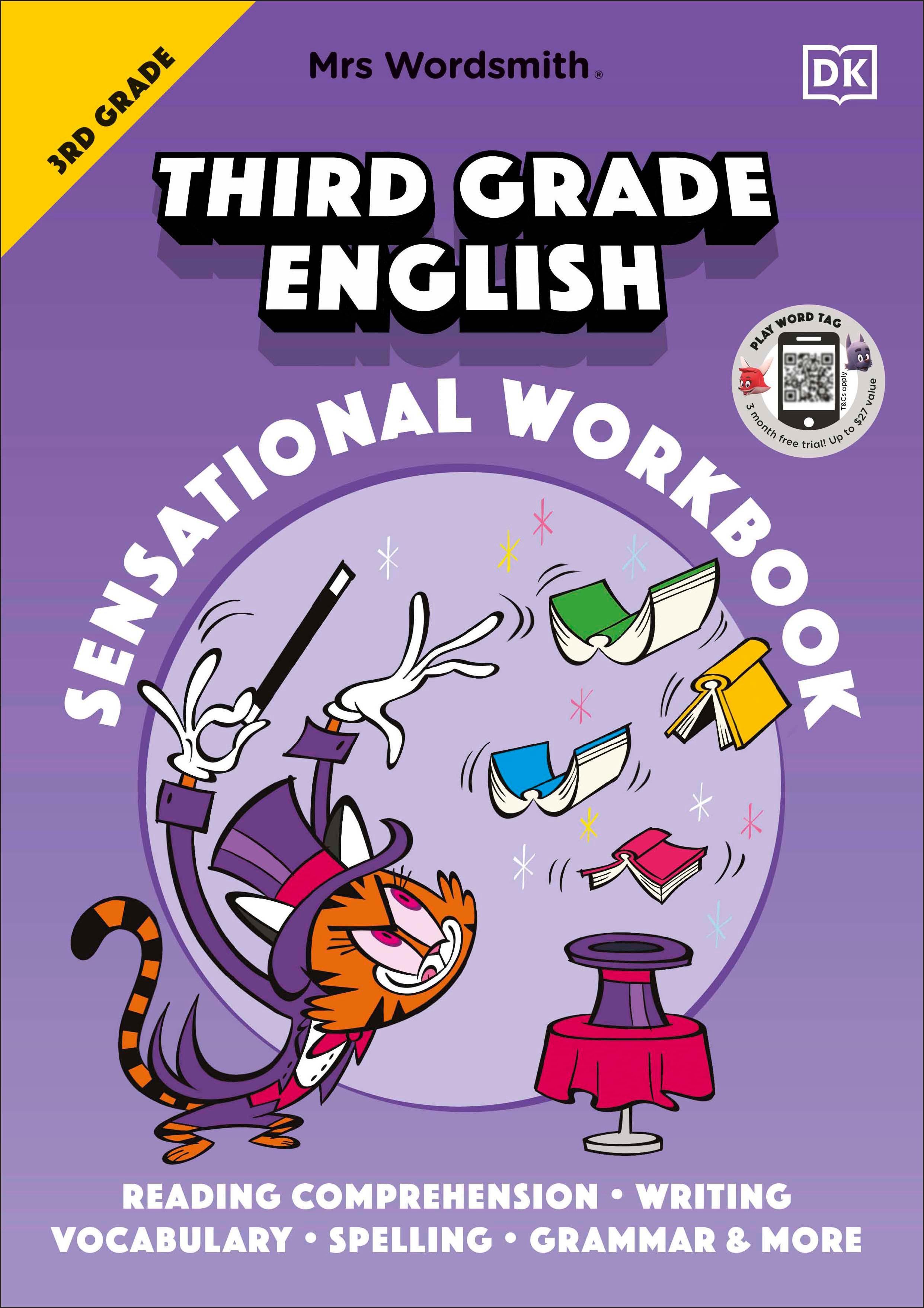 Vorderes Coverbild Mrs Wordsmith 3rd Grade English Sensational Workbook