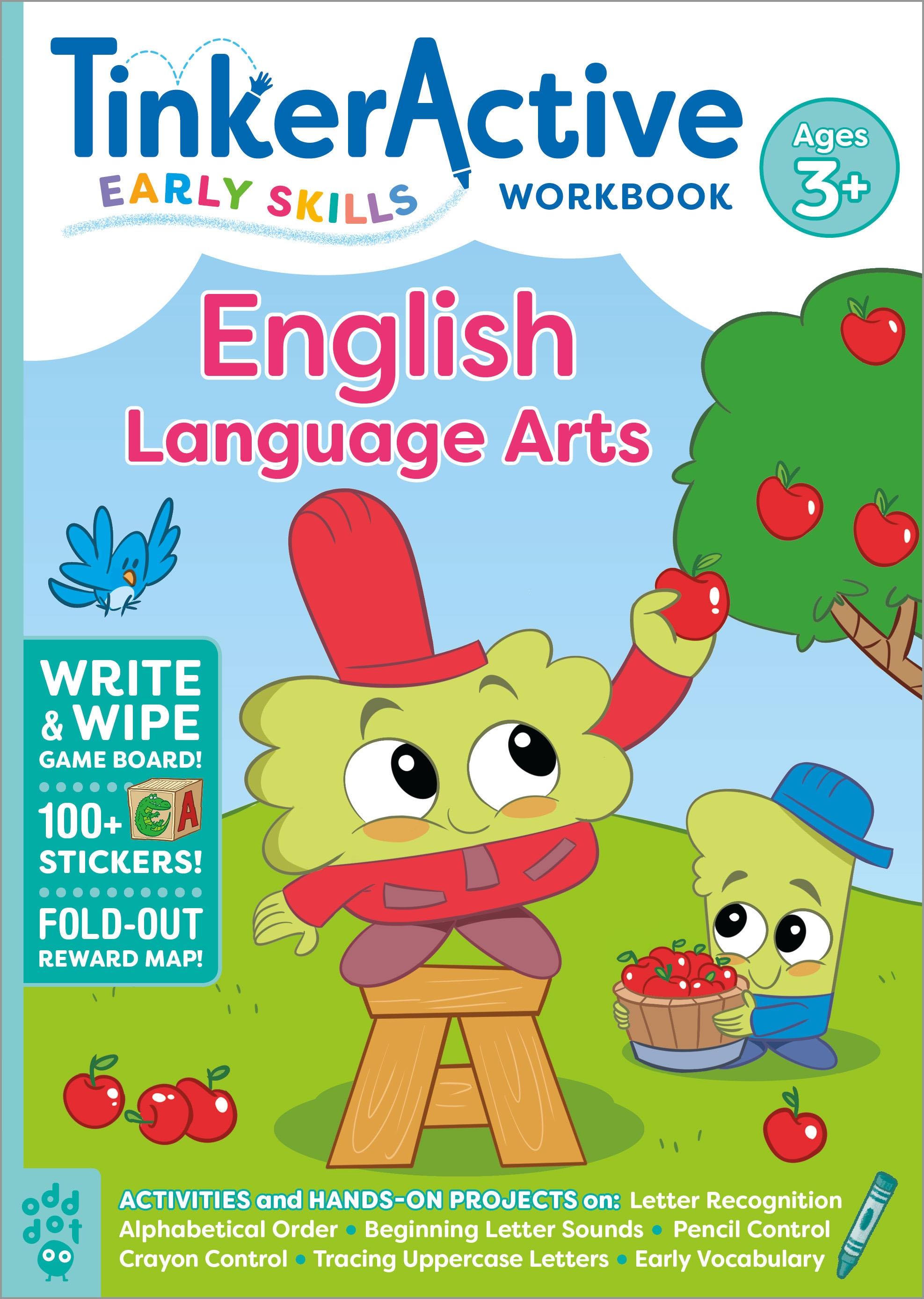 Vorderes Coverbild Tinkeractive Early Skills English Language Arts Workbook Ages 3+
