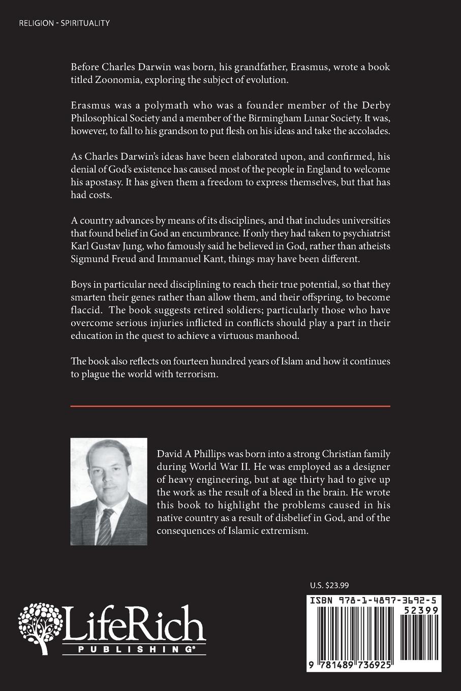 Rückseitencover Charles Darwin's Lost Race and Muhammad's Lost Tribes