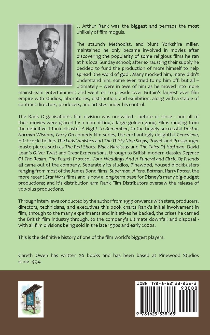 Rückseitencover J. Arthur Rank - The Rise and Fall of His Film Empire (hardback)