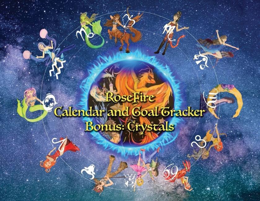 Vorderes Coverbild RoseFire Calendar and Goal Tracker - Bonus Feature