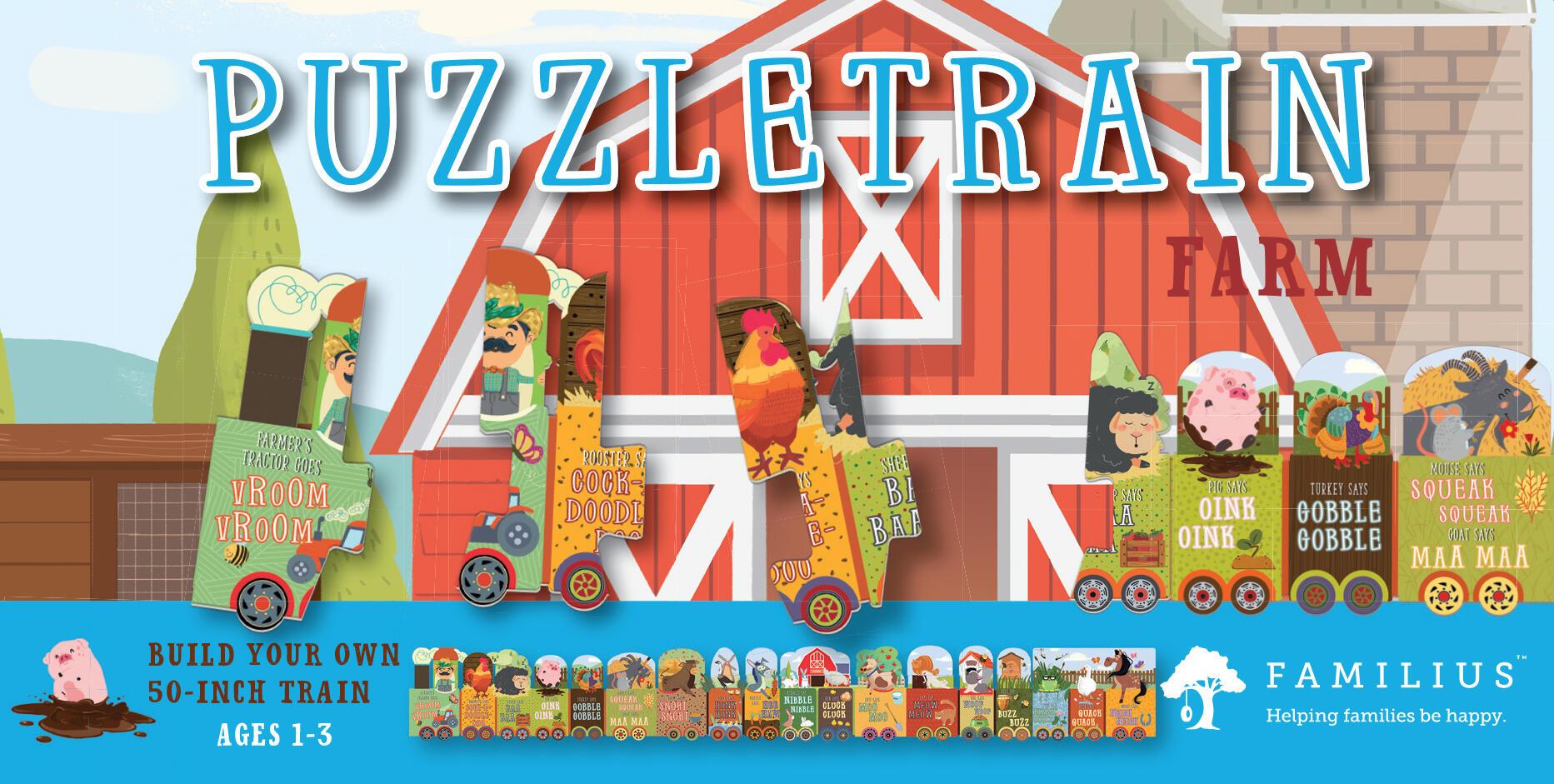Vorderes Coverbild Farm Animals 26-Piece Puzzle