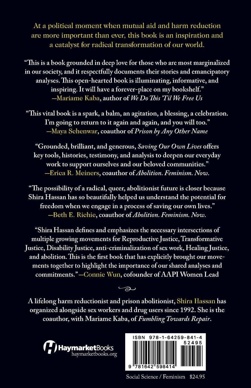 Rückseitencover Saving Our Own Lives