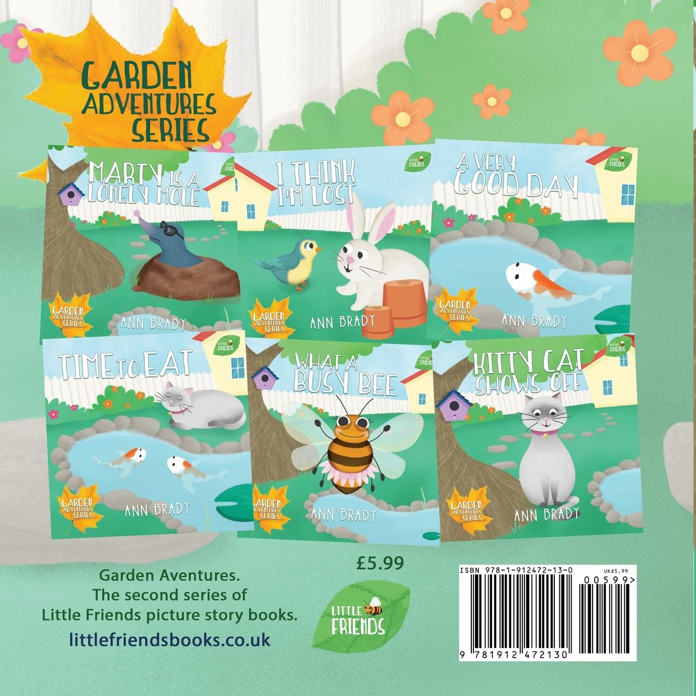 Rückseitencover Marty is a Lonely Mole