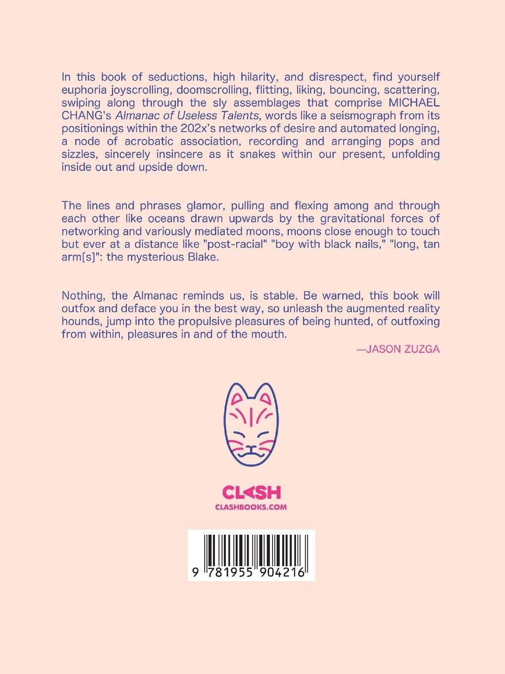 Rückseitencover Almanac of Useless Talents