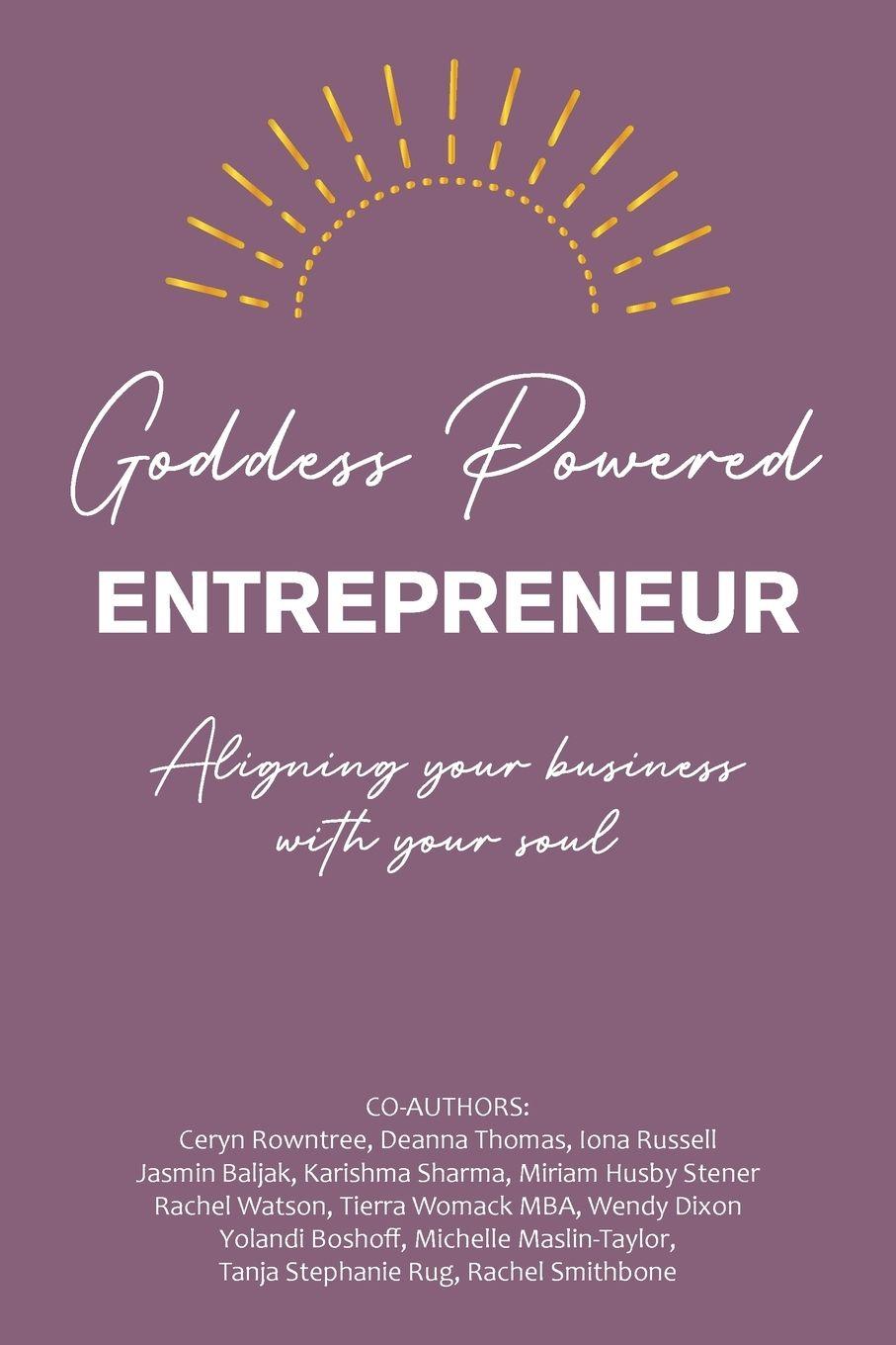 Vorderes Coverbild Goddess Powered Entrepreneur
