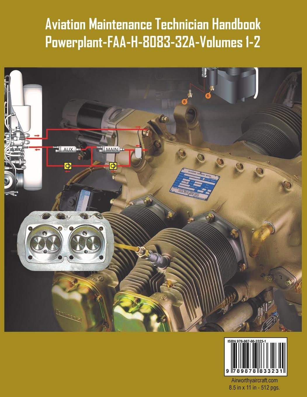 Rückseitencover Aviation Maintenance Technician Handbook-Powerplant, Volume1 Volume 2