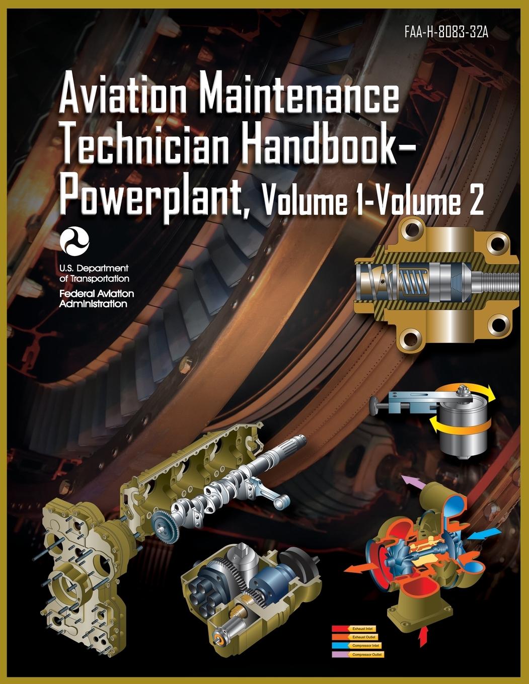 Vorderes Coverbild Aviation Maintenance Technician Handbook-Powerplant, Volume1 Volume 2