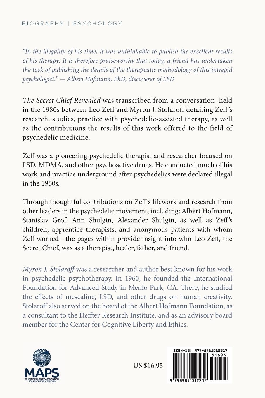 Rückseitencover Secret Chief Revealed, Revised 2nd Edition