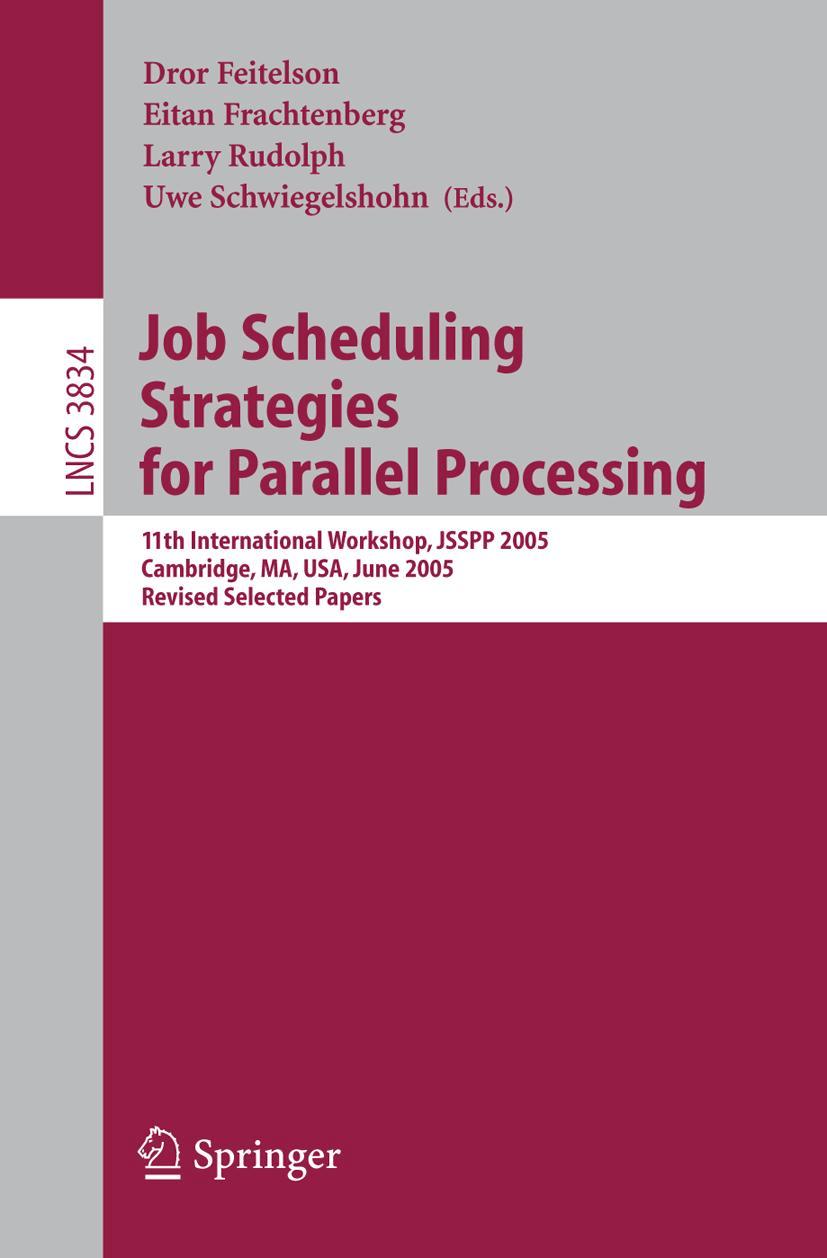Vorderes Coverbild Job Scheduling Strategies for Parallel Processing