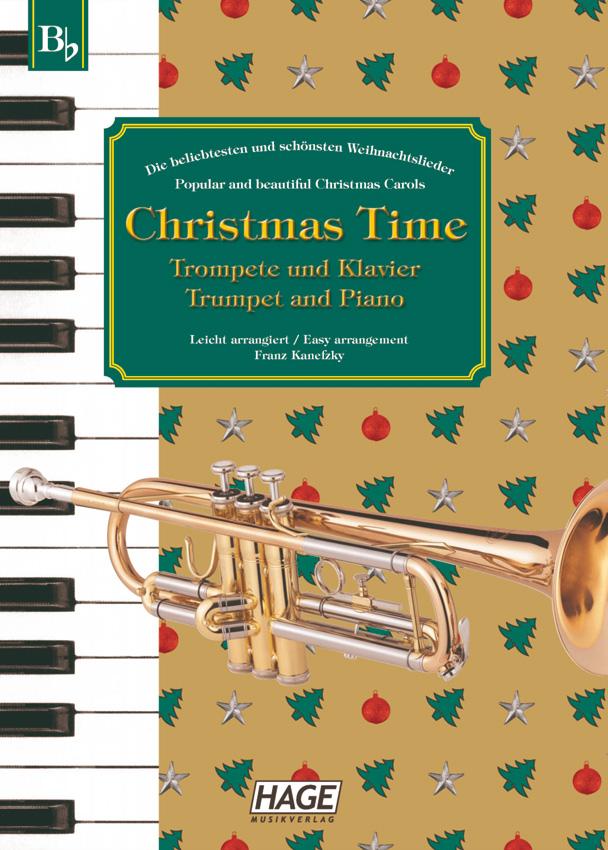 Vorderes Coverbild Christmas Time für Trompete und Klavier