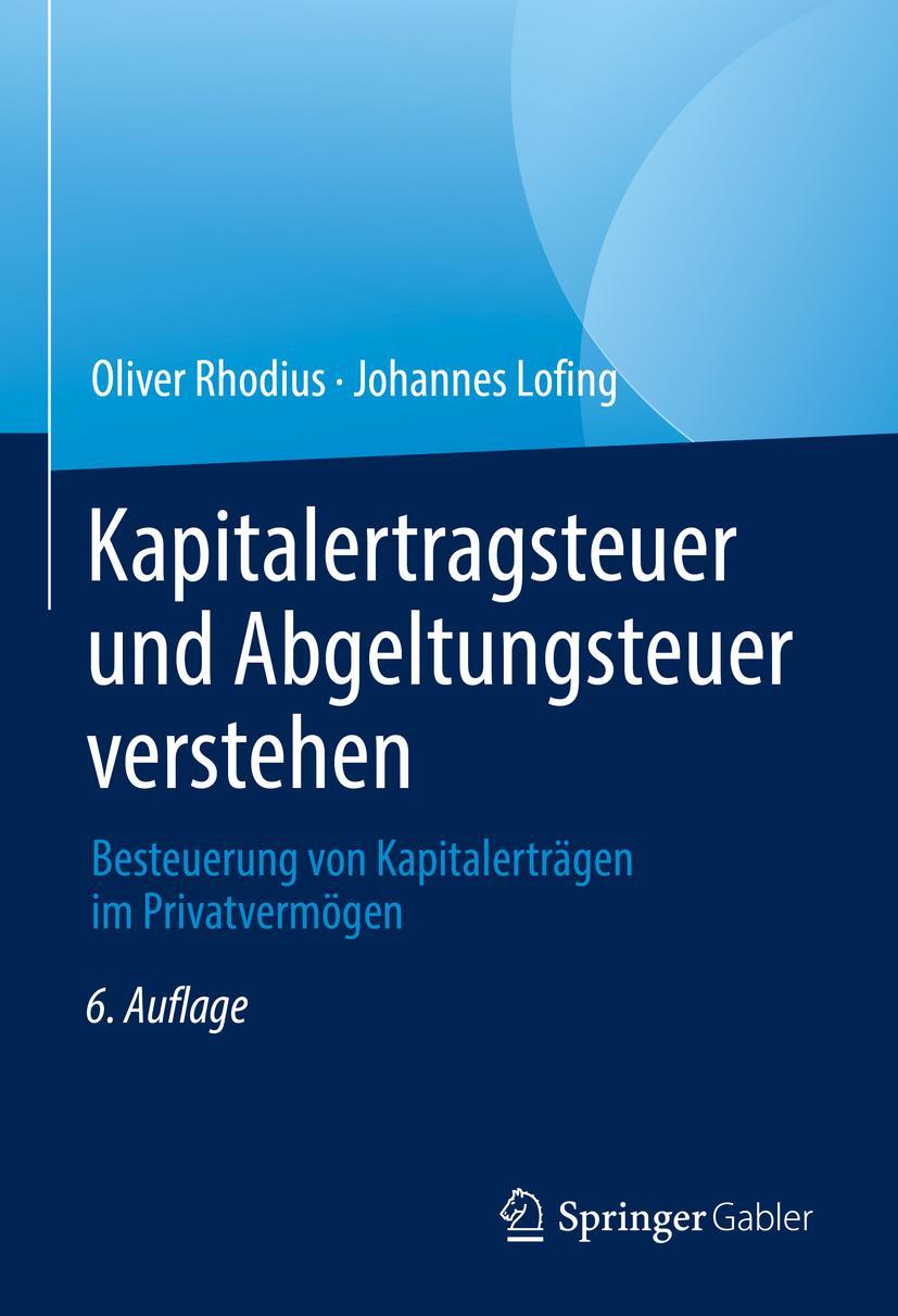Vorderes Coverbild Kapitalertragsteuer und Abgeltungsteuer verstehen