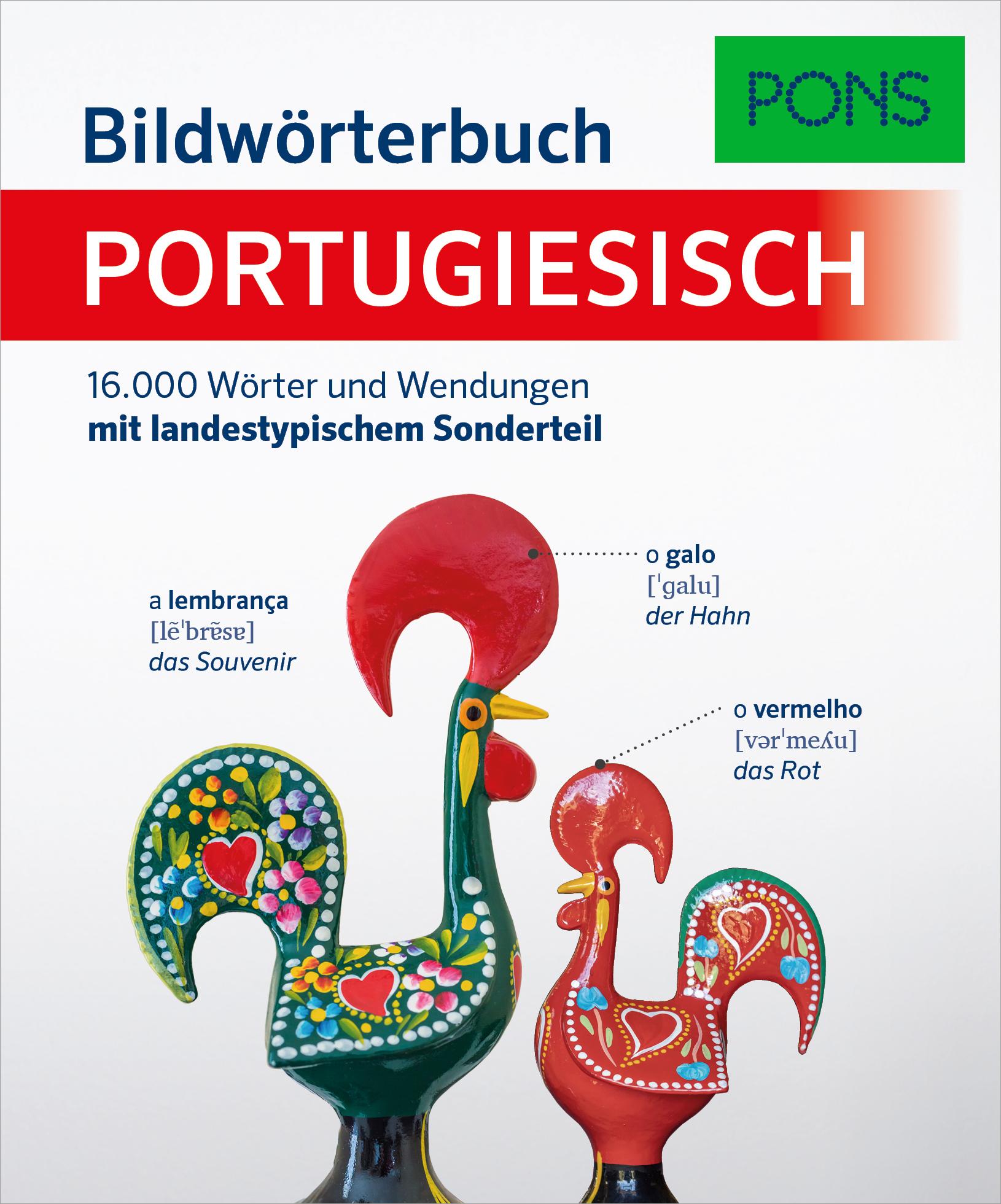 Vorderes Coverbild PONS Bildwörterbuch Portugiesisch