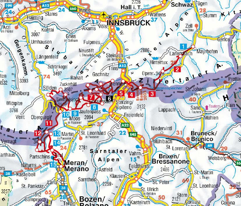 Beispielinhalt (Bild) Tiroler Höhenweg