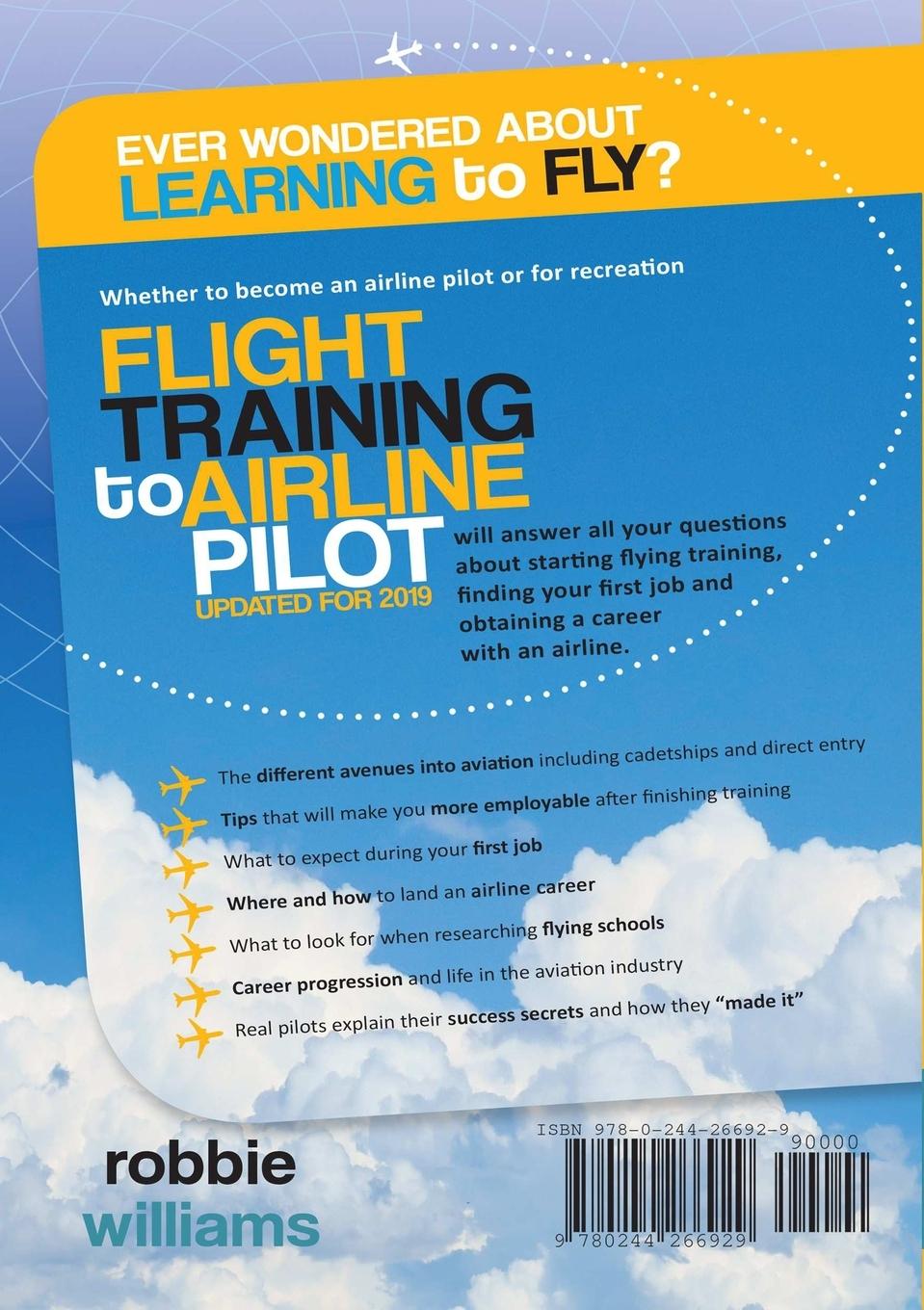 Rückseitencover Flight Training to Airline Pilot