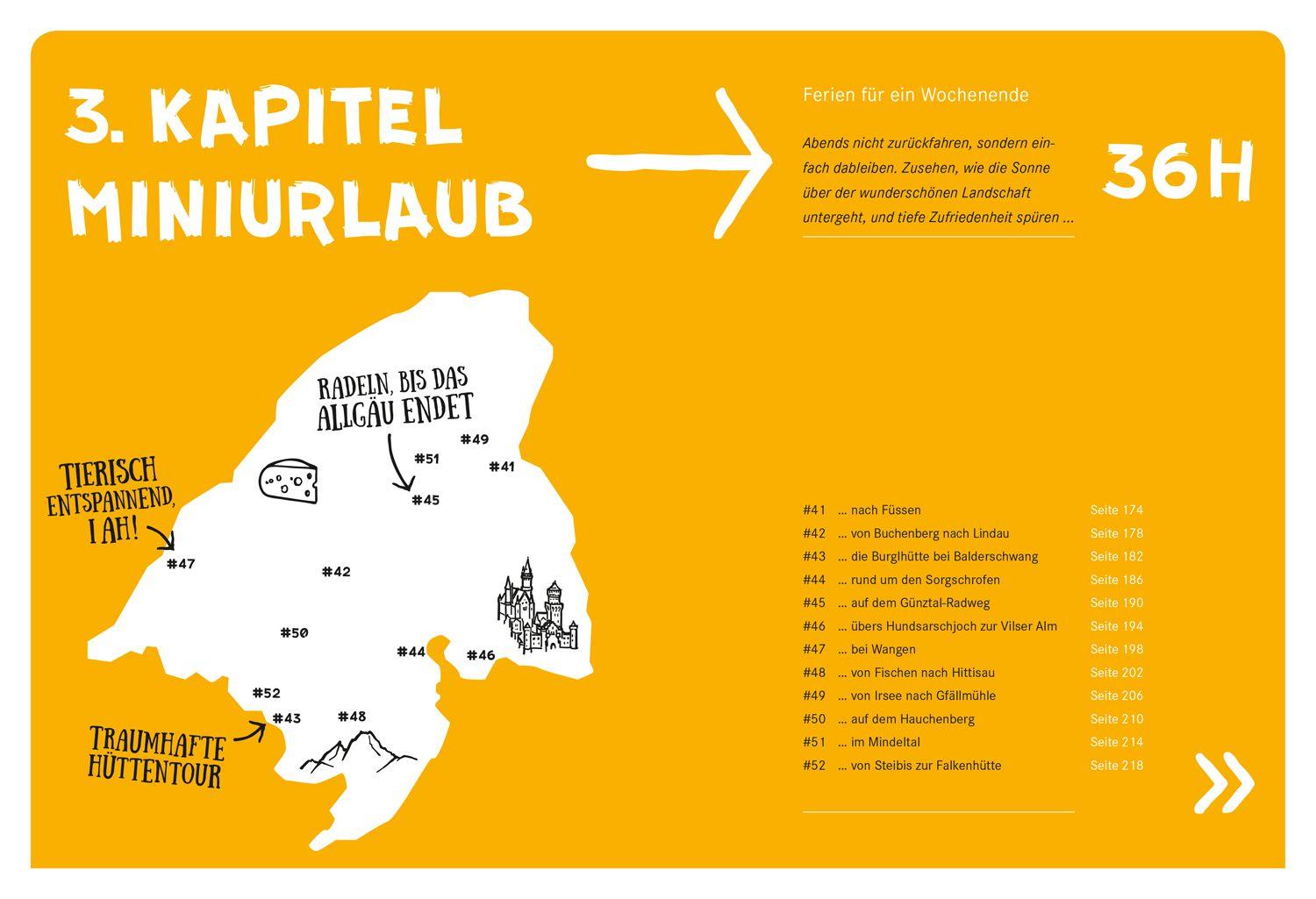 Beispielinhalt (Bild) 52 kleine & große Eskapaden im Allgäu