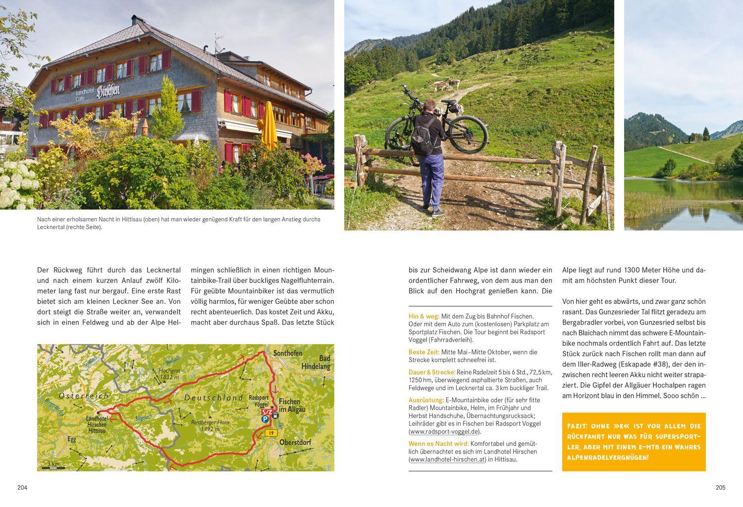 Beispielinhalt (Bild) 52 kleine & große Eskapaden im Allgäu