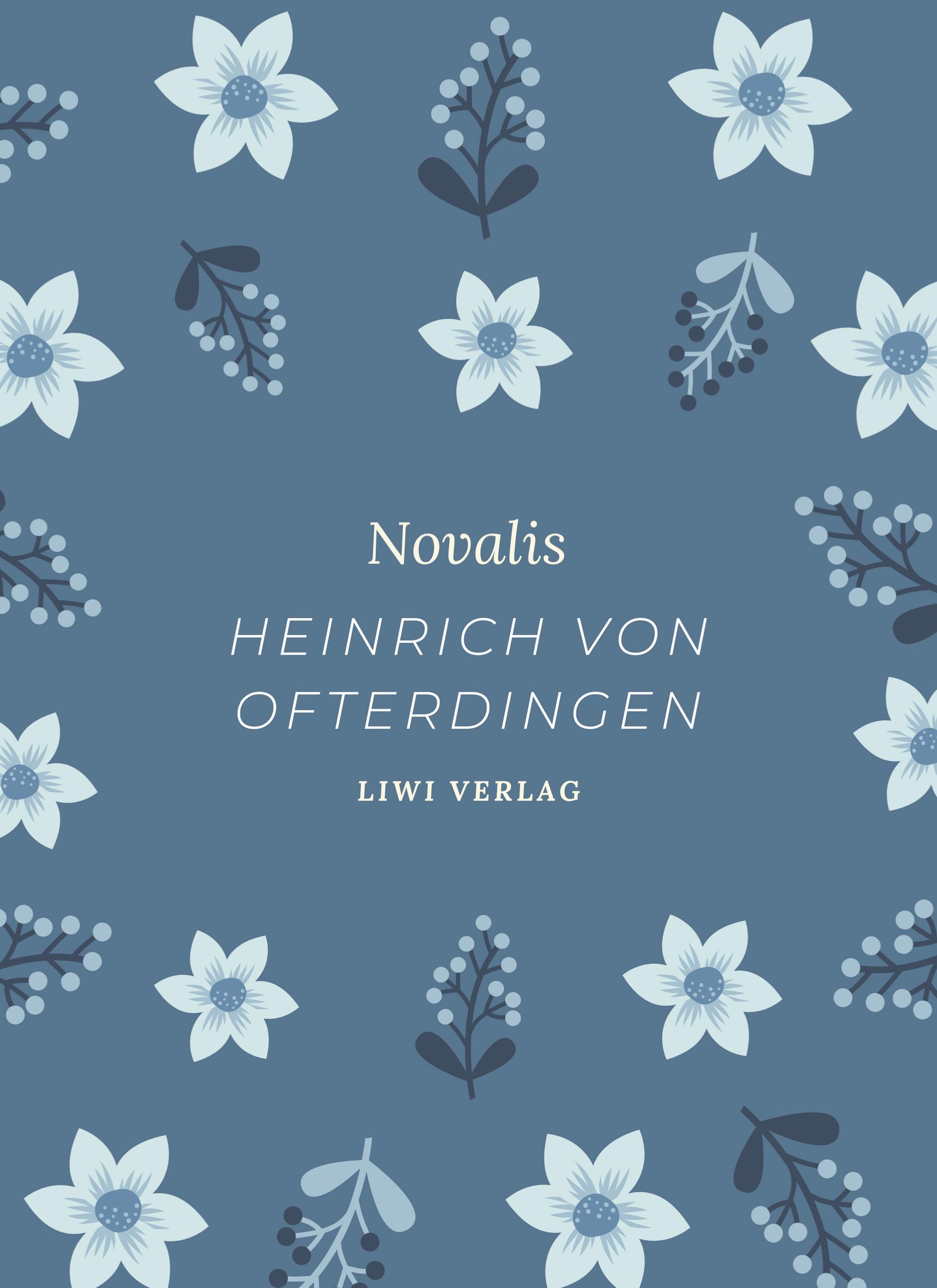 Vorderes Coverbild Novalis. Heinrich von Ofterdingen. Neuausgabe