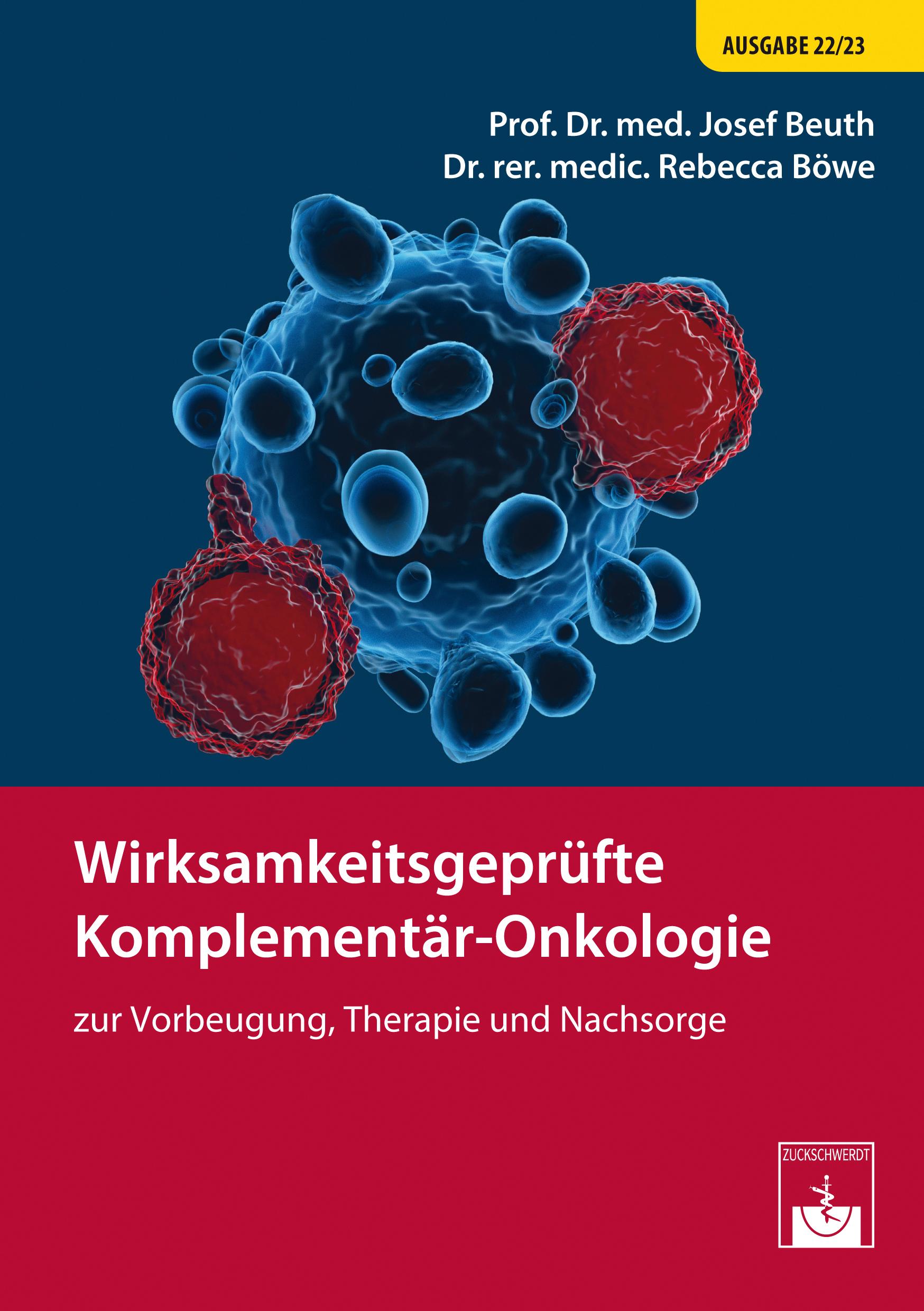 Vorderes Coverbild Wirksamkeitsgeprüfte Komplementär-Onkologie