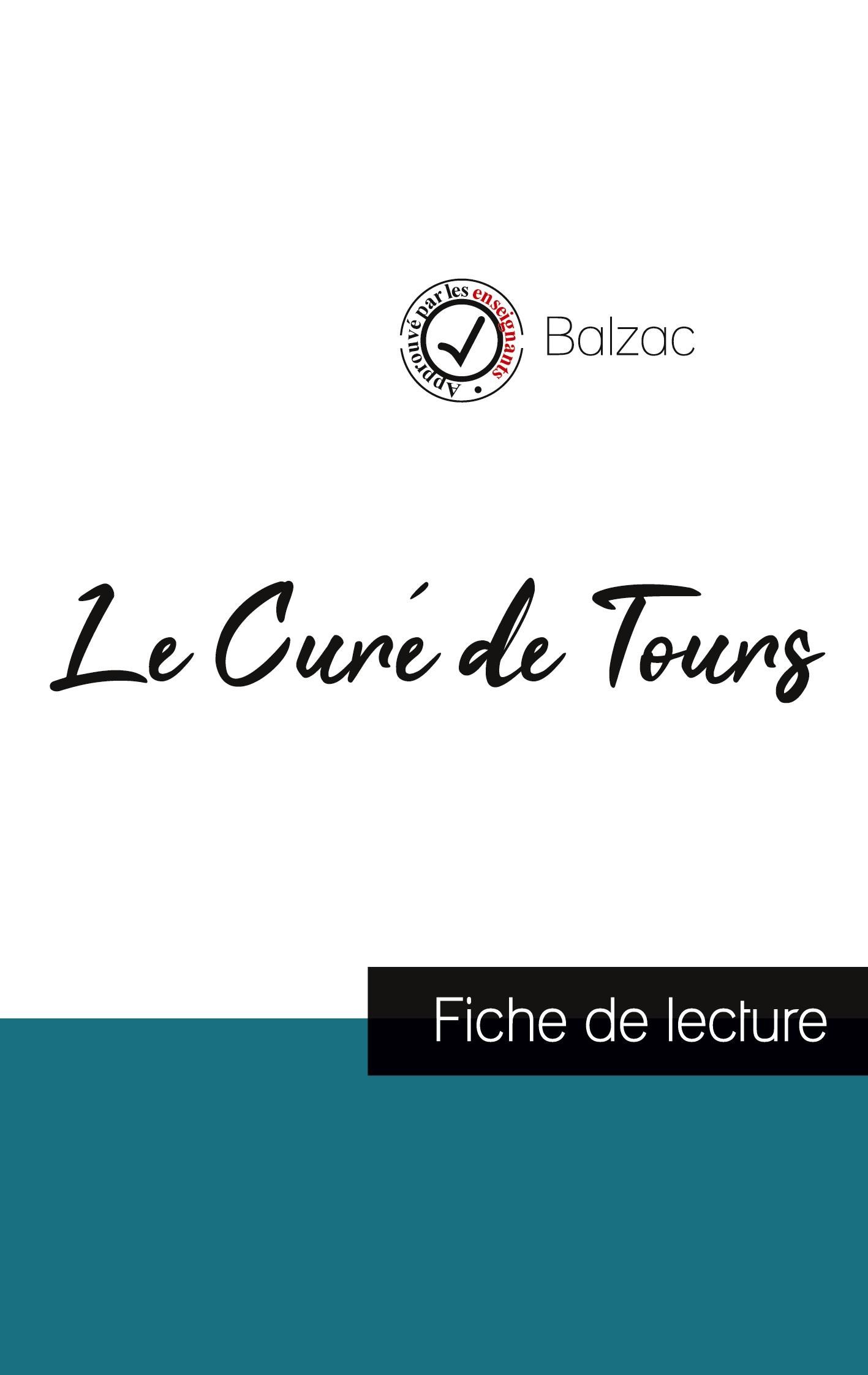 Vorderes Coverbild Le Curé de Tours de Balzac (fiche de lecture et analyse complète de l'oeuvre)
