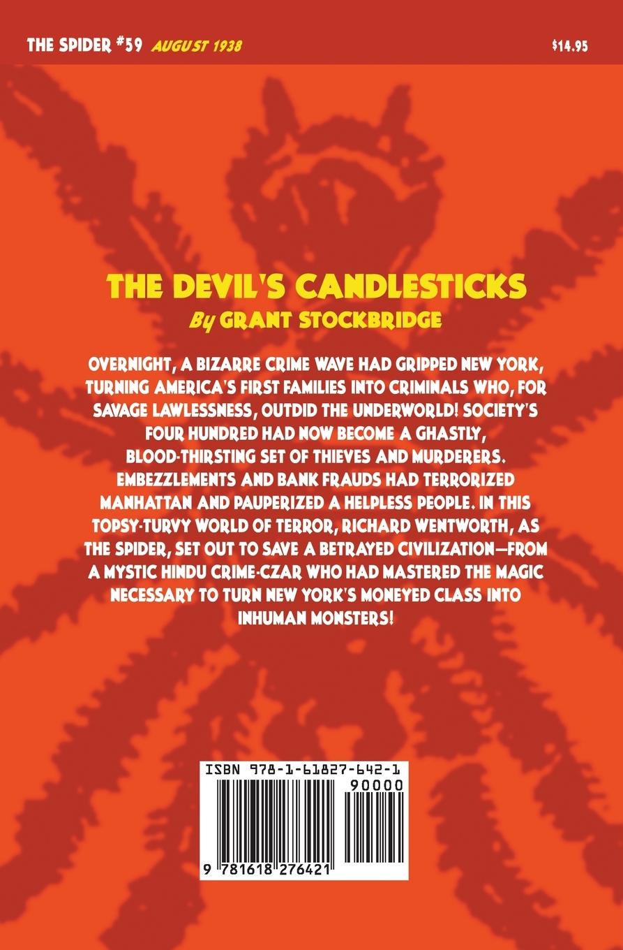 Rückseitencover The Spider #59