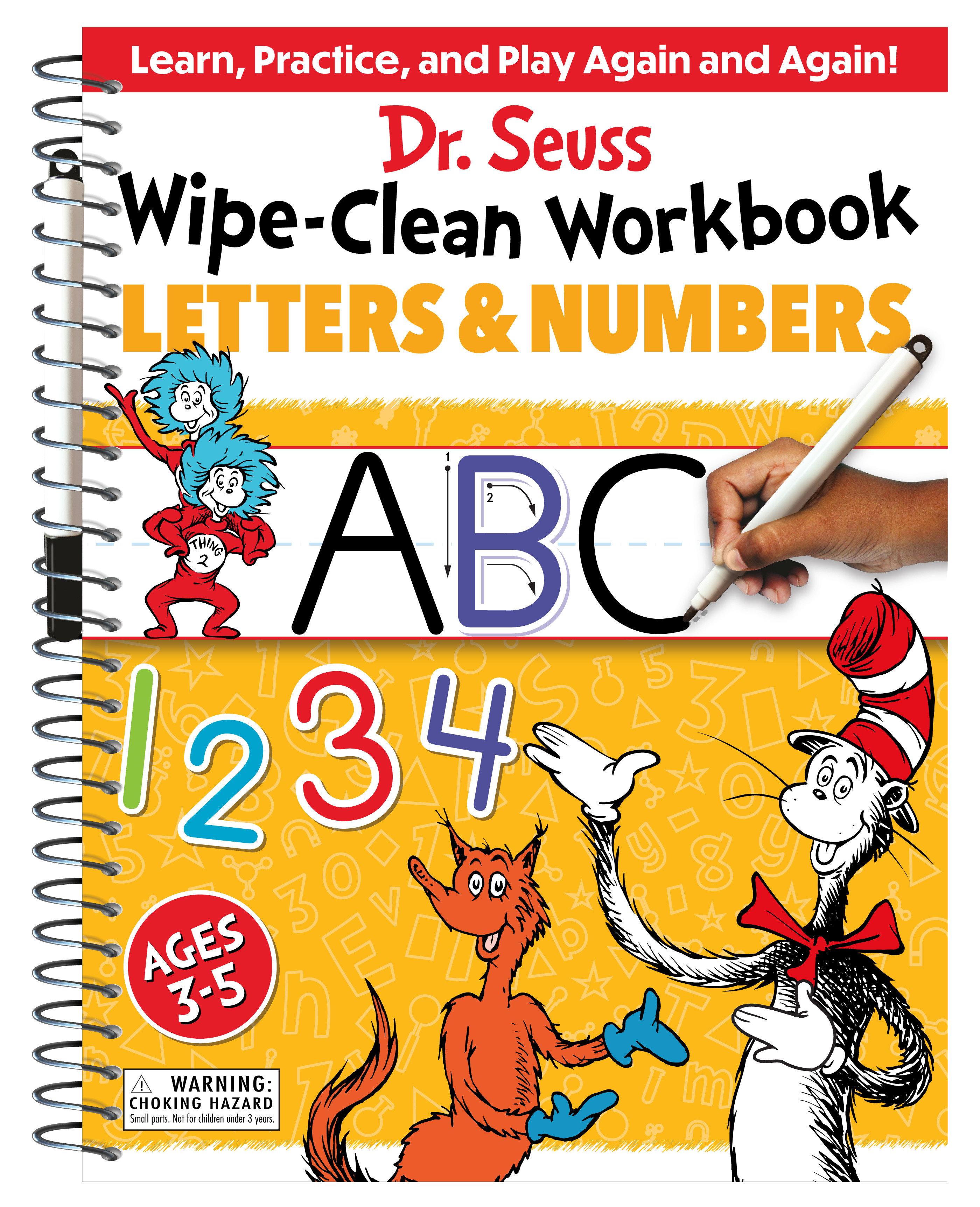 Vorderes Coverbild Dr. Seuss Wipe-Clean Workbook: Letters and Numbers