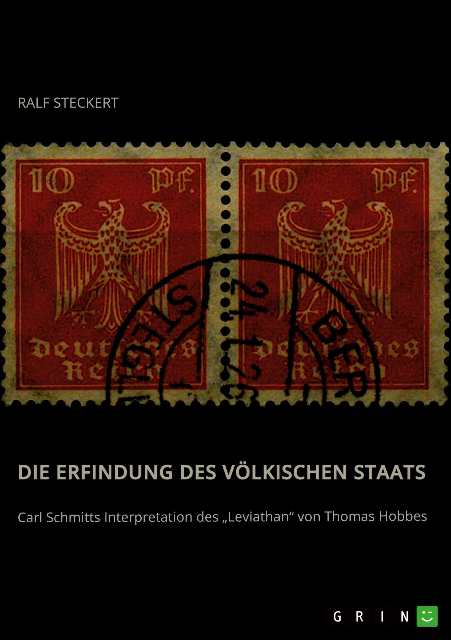 Vorderes Coverbild Die Erfindung des völkischen Staats