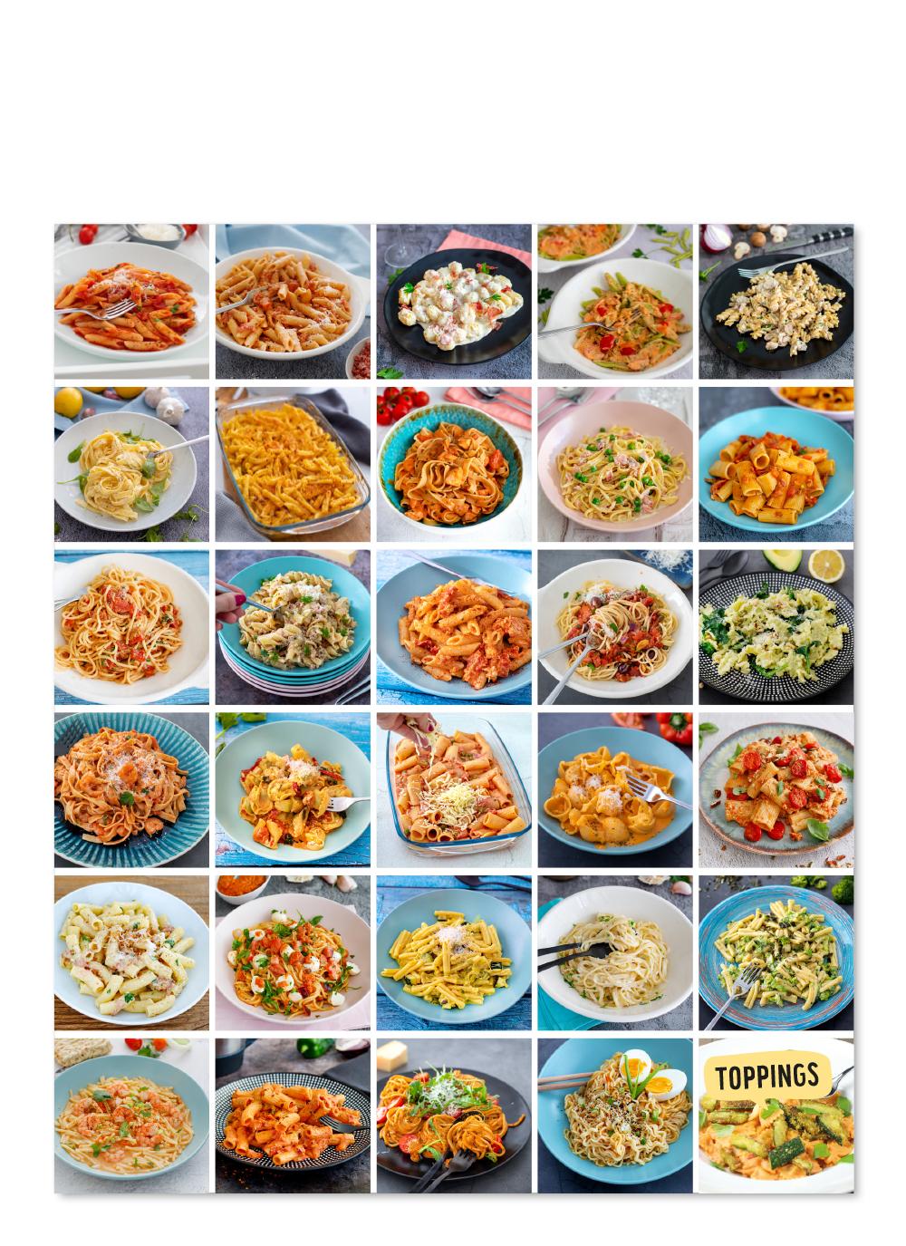 Beispielinhalt (Bild) PASTASAUCEN