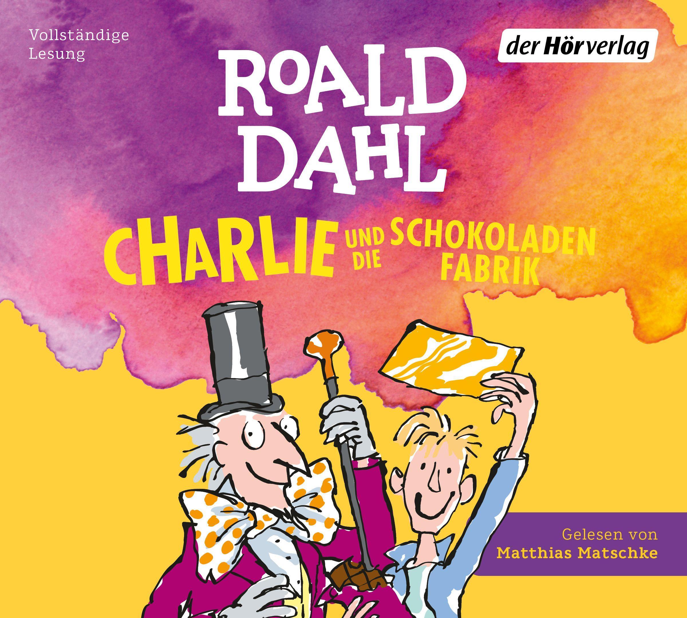 Vorderes Coverbild Charlie und die Schokoladenfabrik
