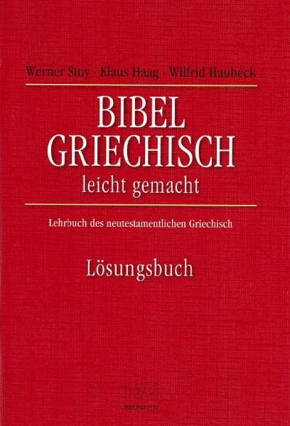 Vorderes Coverbild Bibelgriechisch leichtgemacht. Lösungsbuch