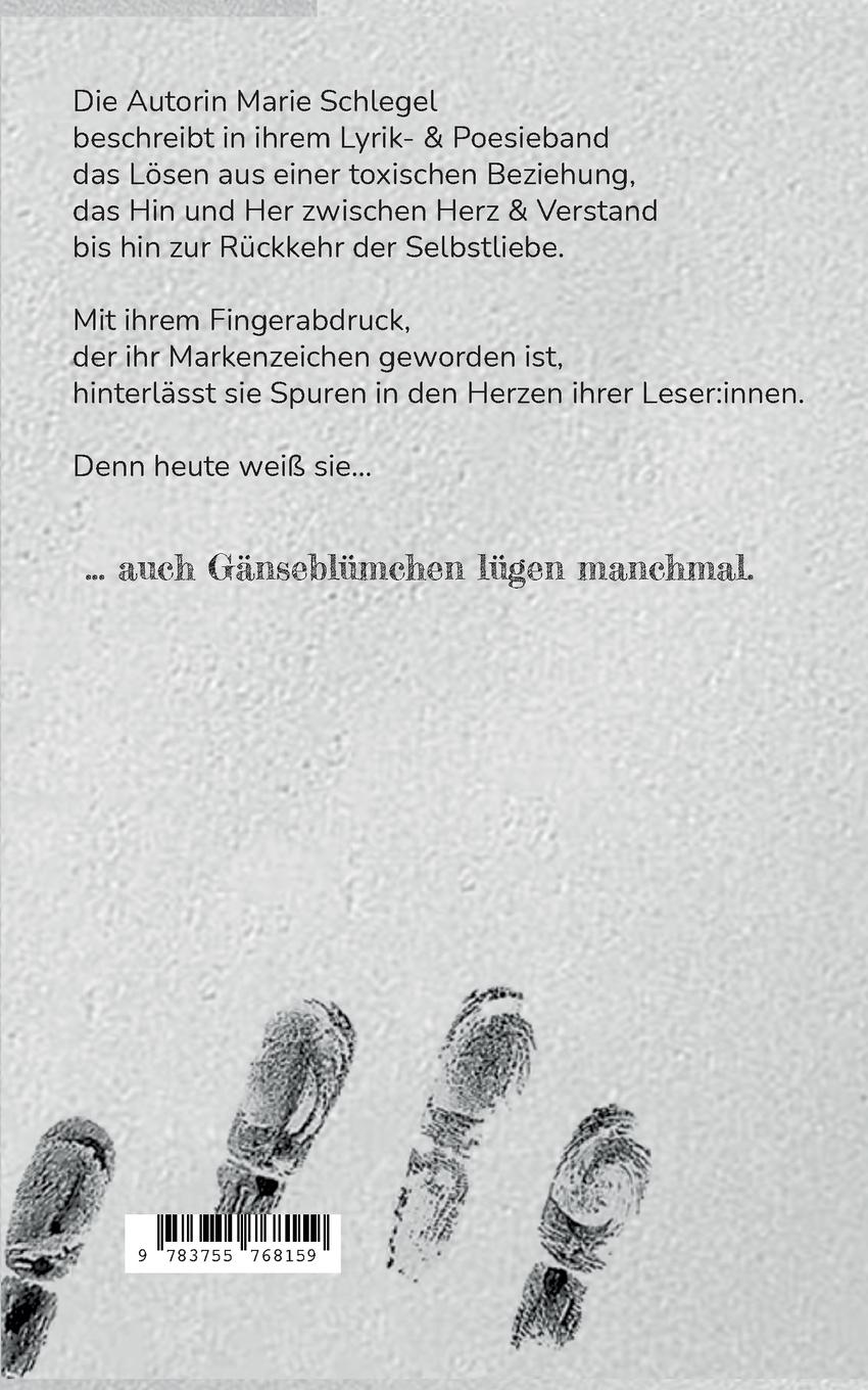 Rückseitencover Gänseblümchenlügen