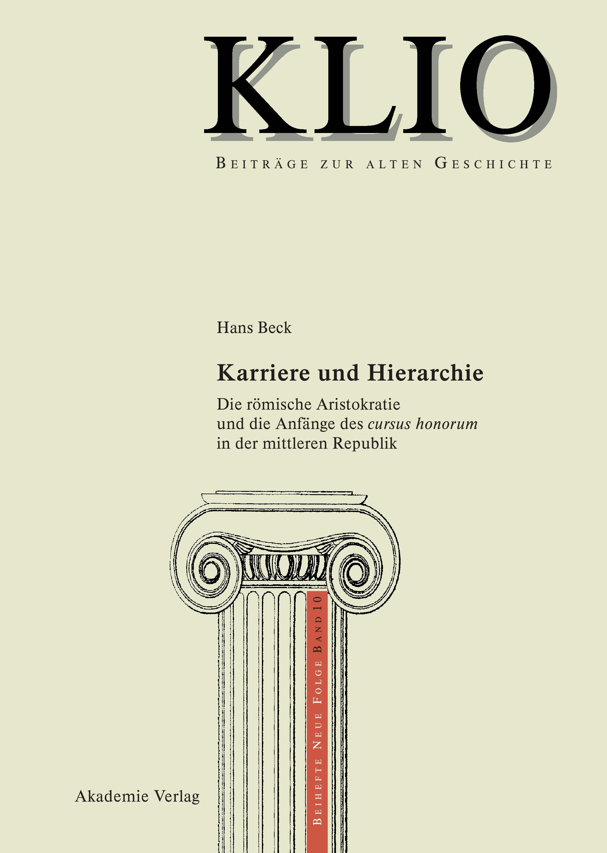 Vorderes Coverbild Karriere und Hierarchie