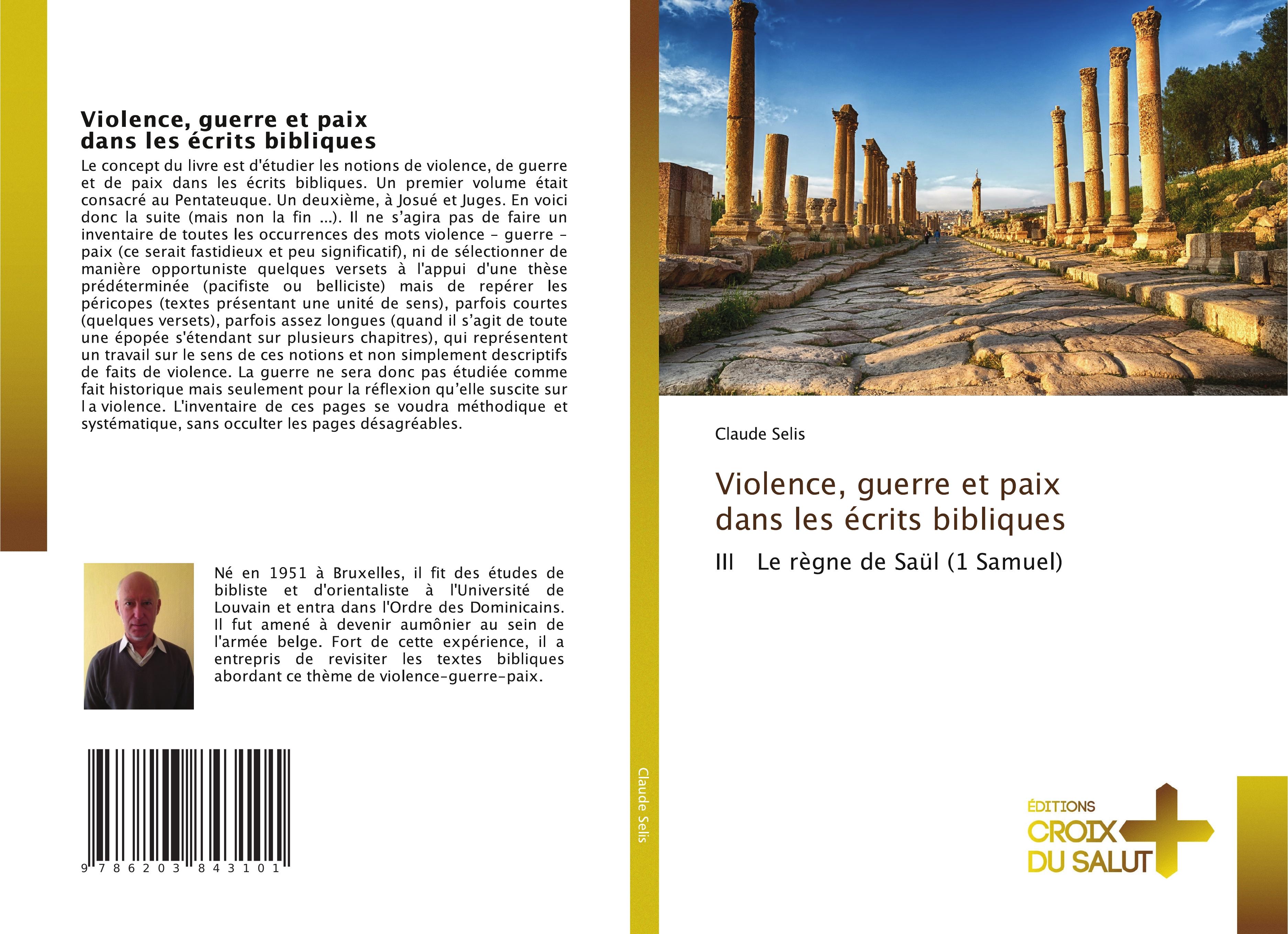 Vorderes Coverbild Violence, guerre et paix dans les écrits bibliques